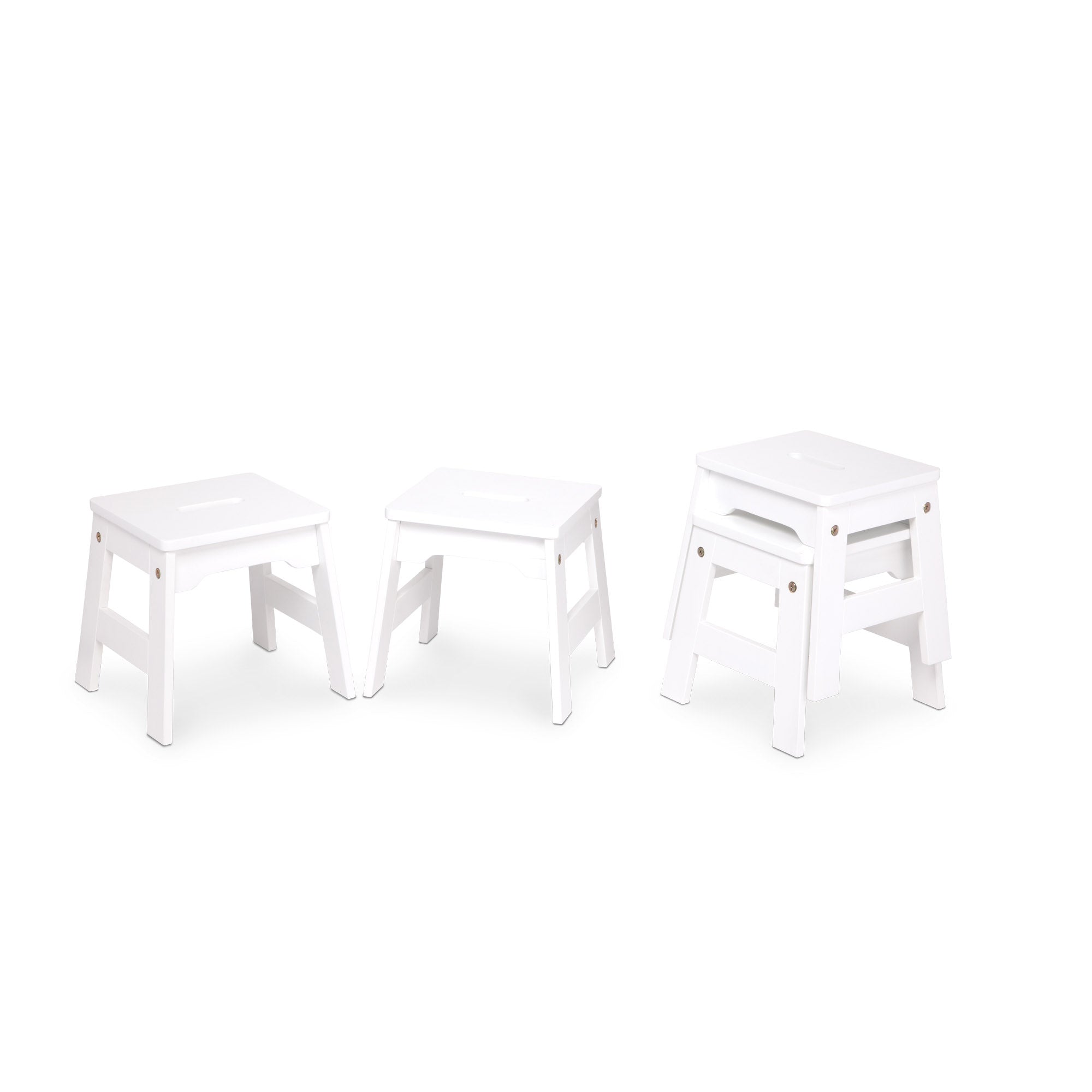 Wooden Stools – Set of 4
