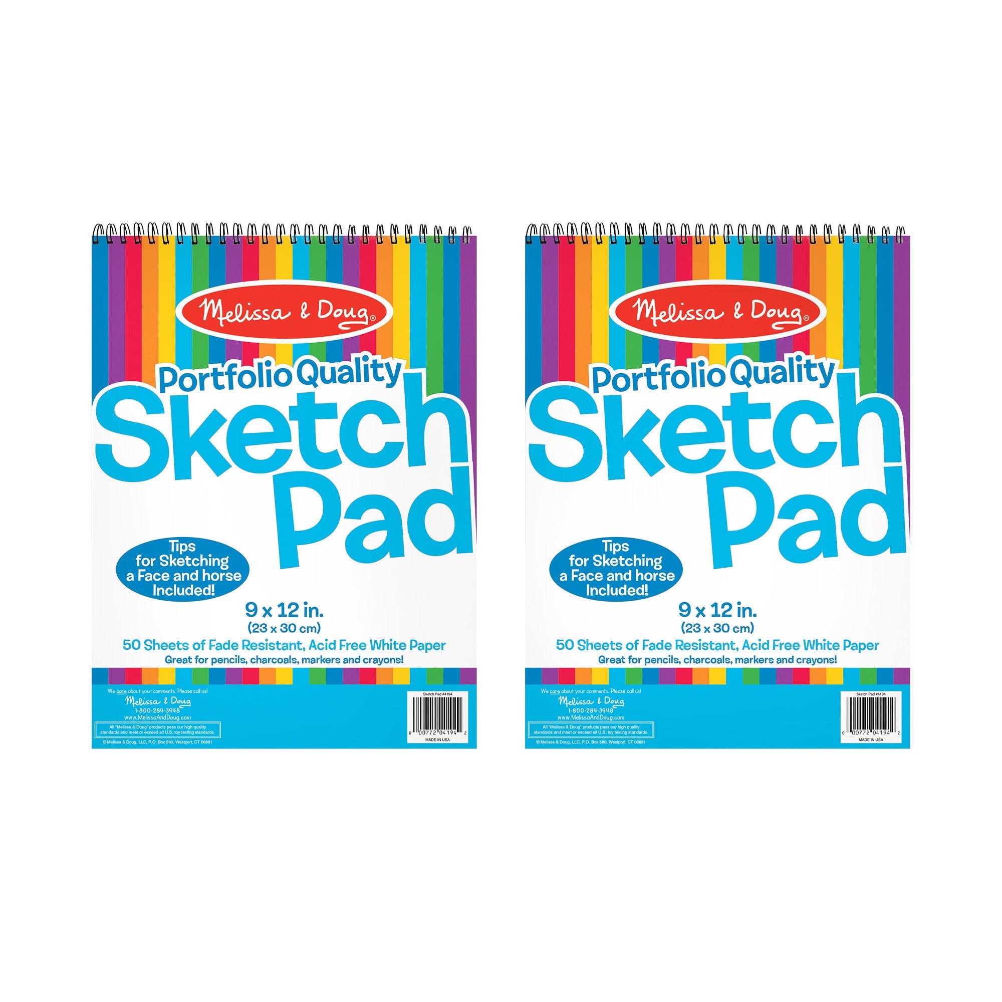 Sketch Pad 2-Pack (9-Inch x 12-Inch)