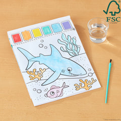 Paint With Water Activity Book - Ocean