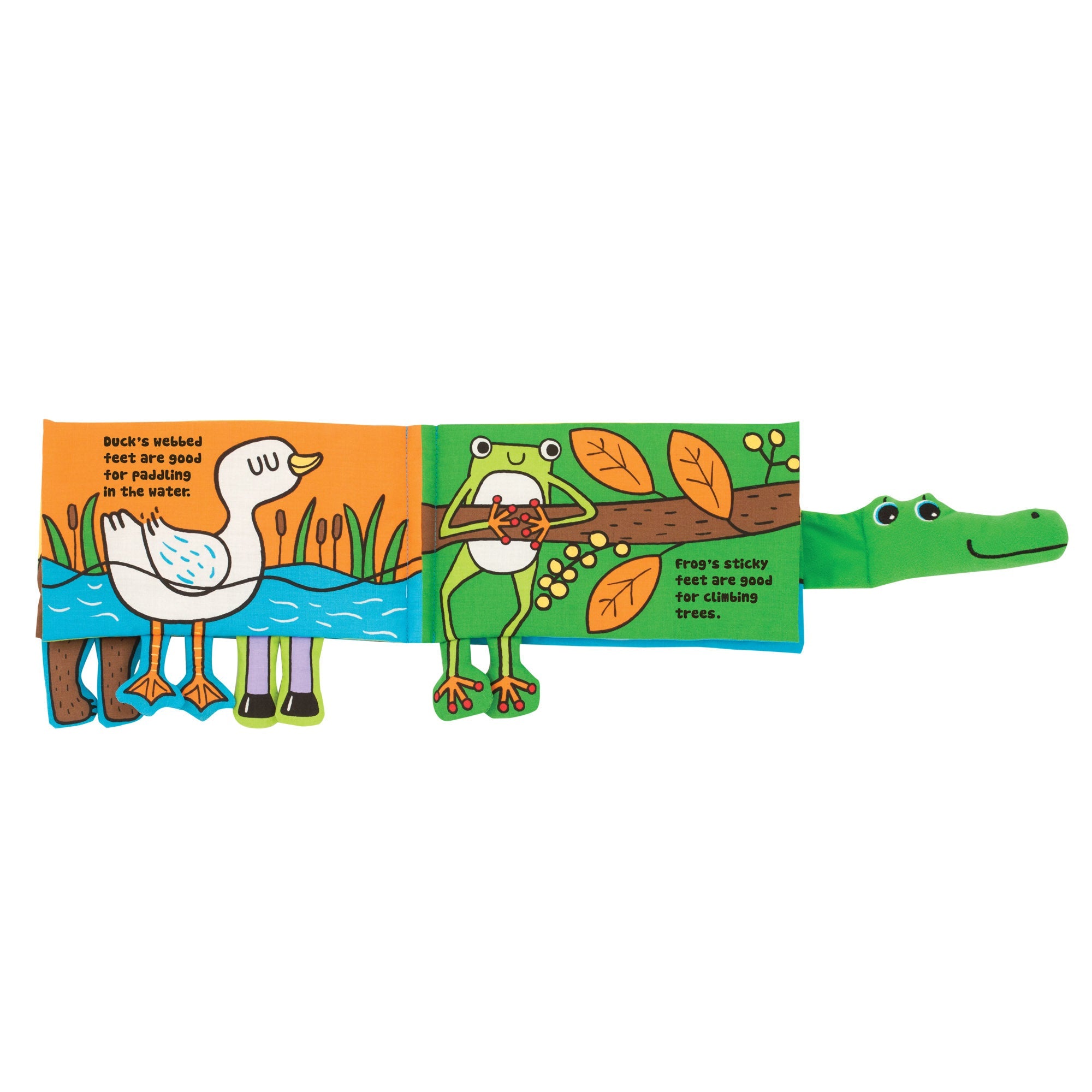 Soft Activity Book - Whose Feet?