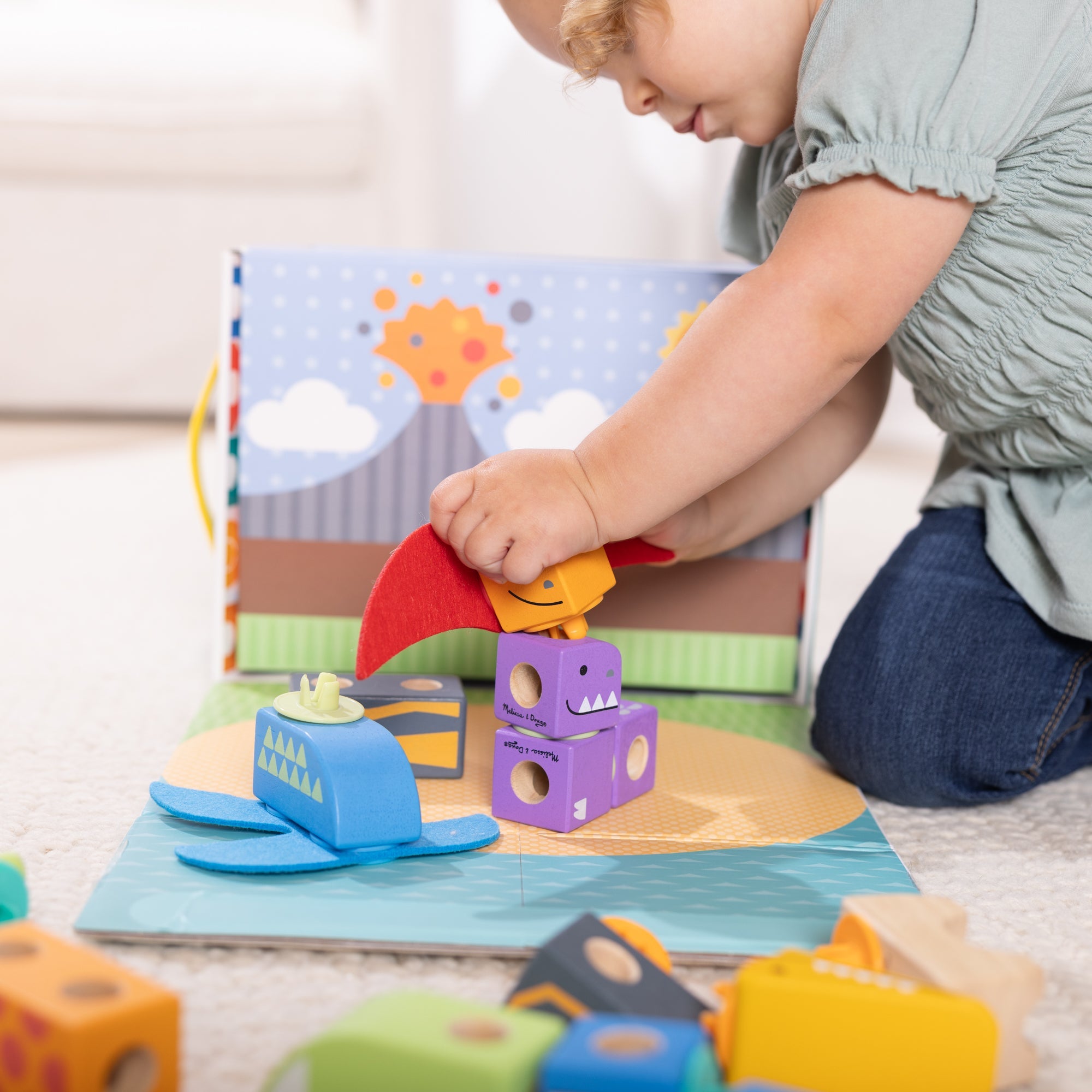 Blockables™ Dinosaur Play Set