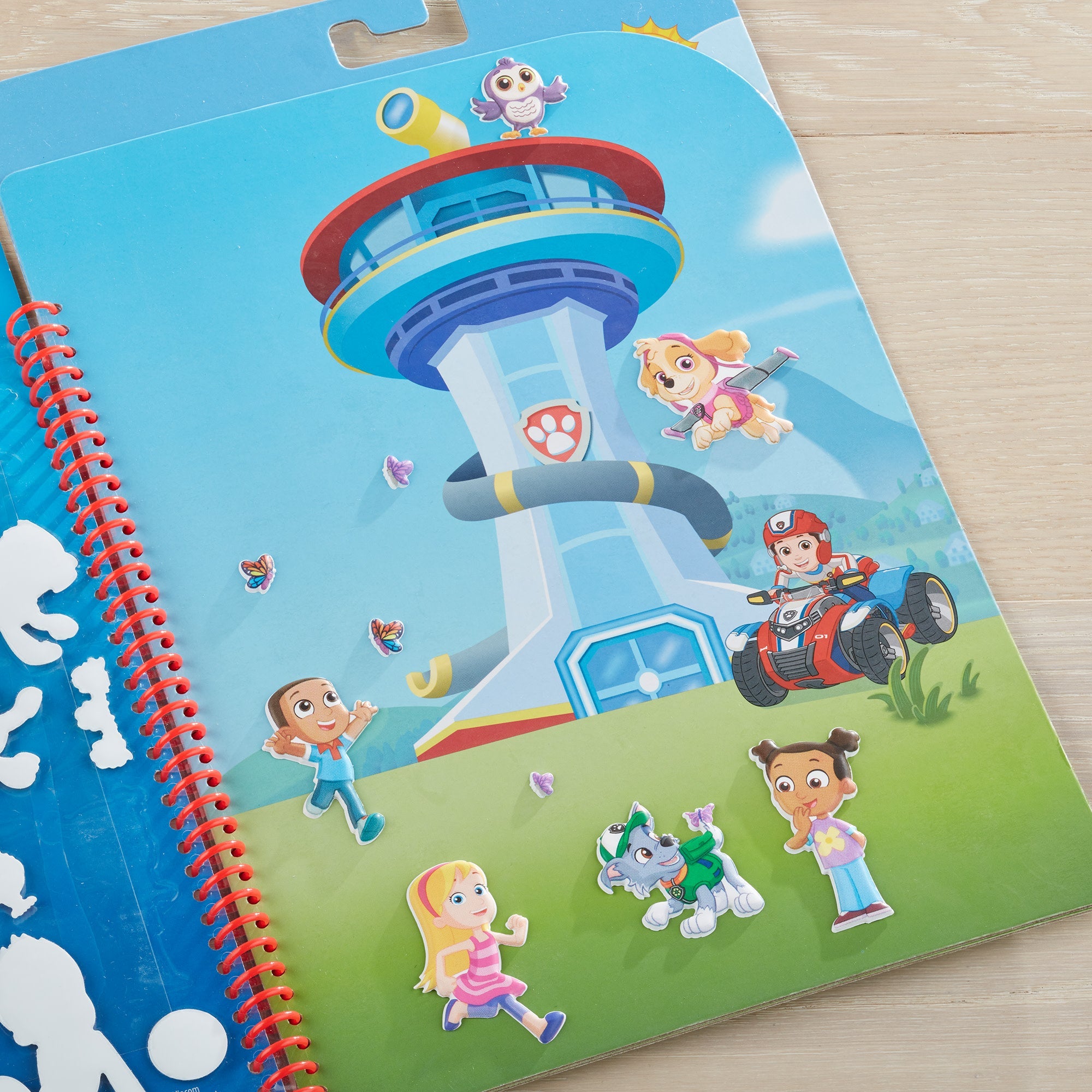 PAW Patrol Restickable Puffy Stickers - Adventure Bay