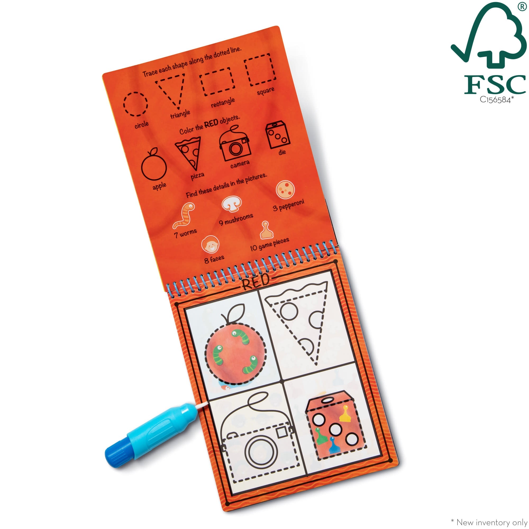 Water Wow! Water-Reveal Pad - Colors, Shapes