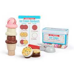 Scoops & Sandwiches Ice Cream Play Set