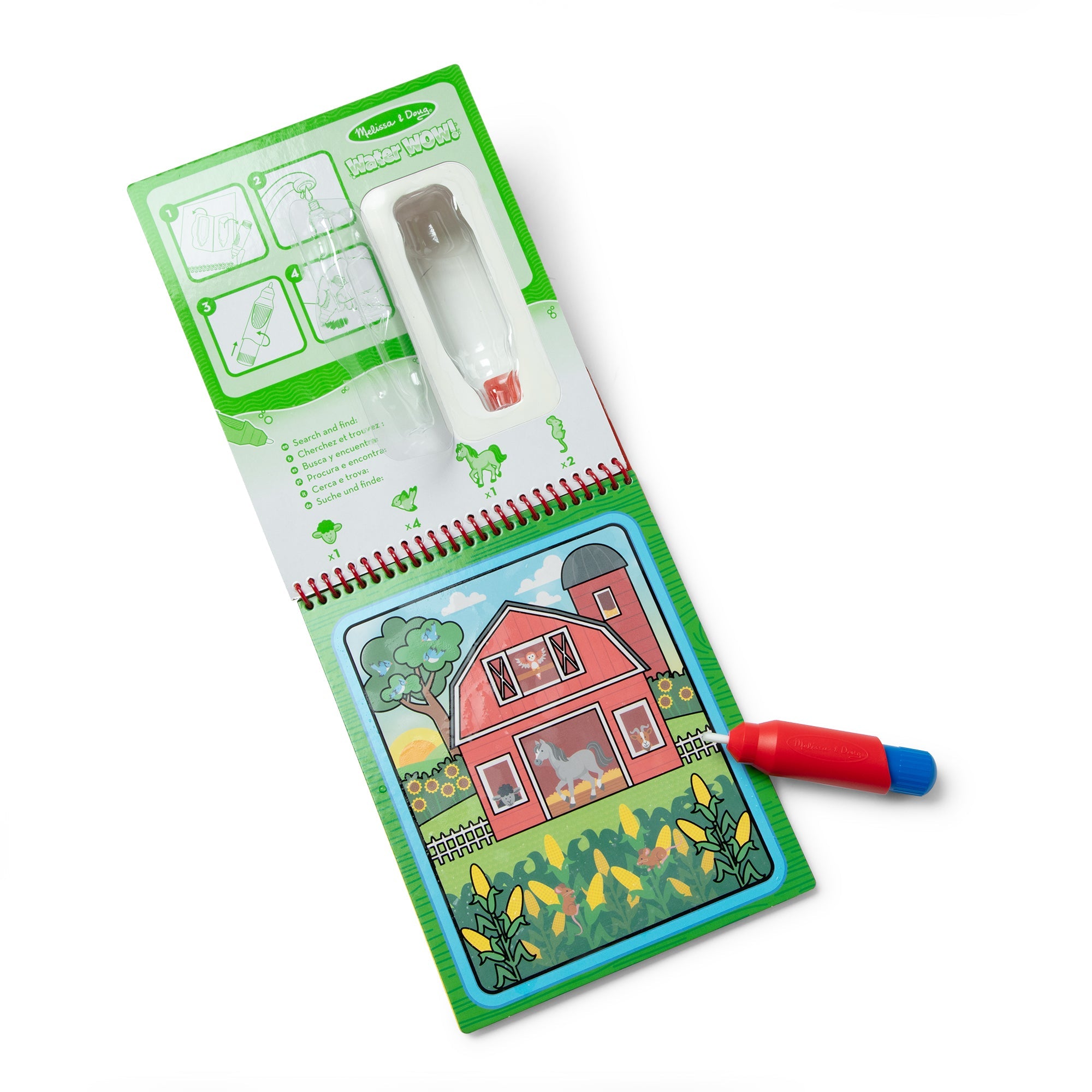 On the Go Water WOW! Color Reveal Pad - Farm