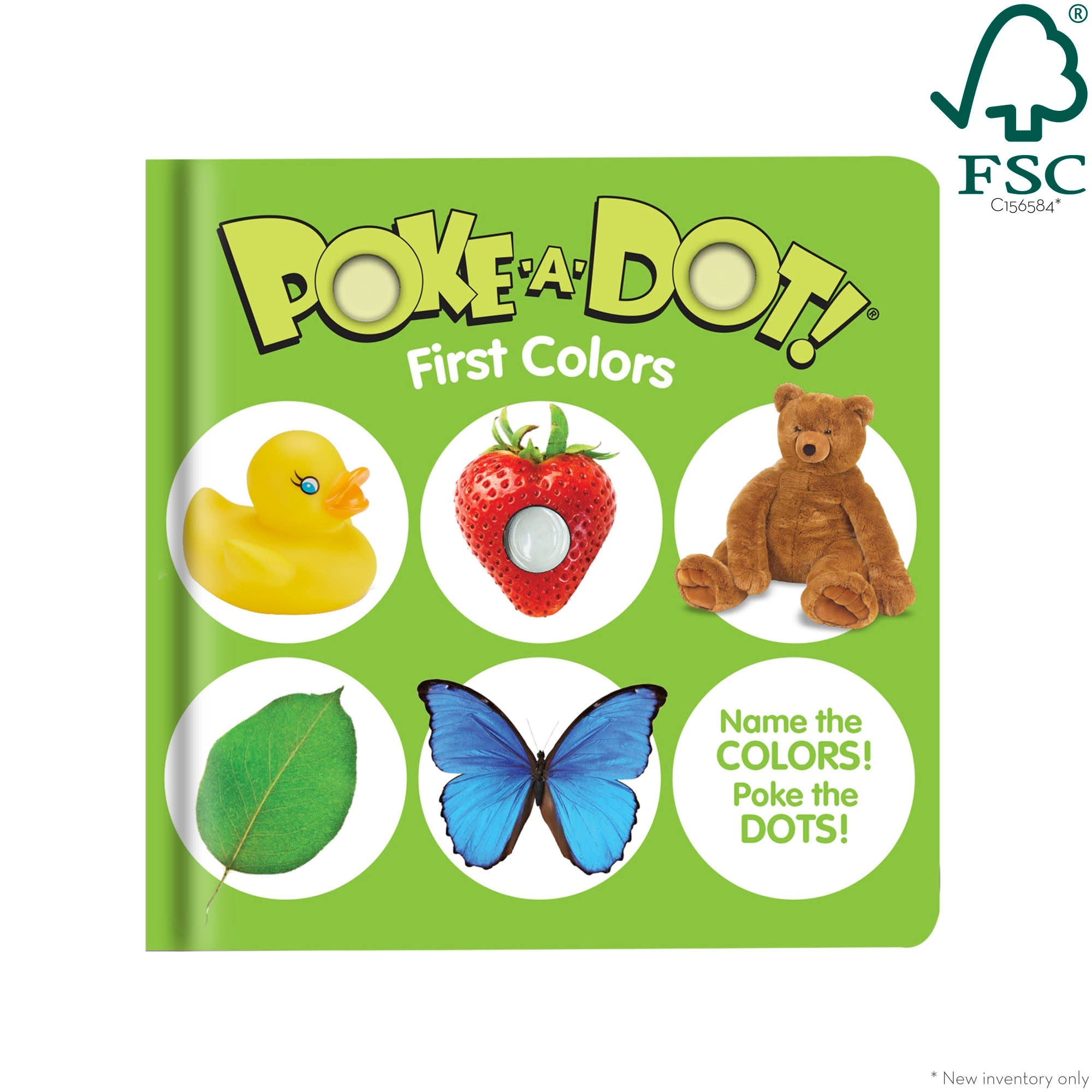 Poke-a-Dot: First Colors Board Book