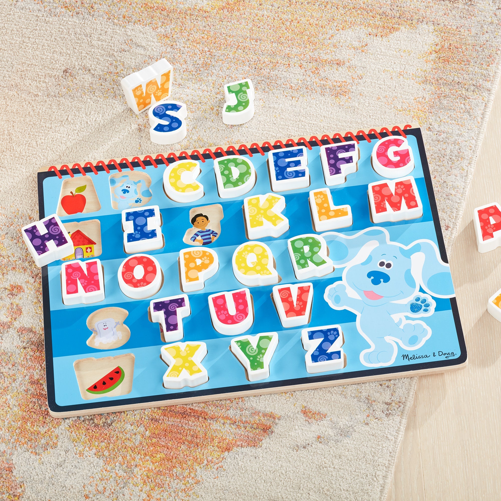 Blue's Clues & You! Wooden Chunky Puzzle - Alphabet