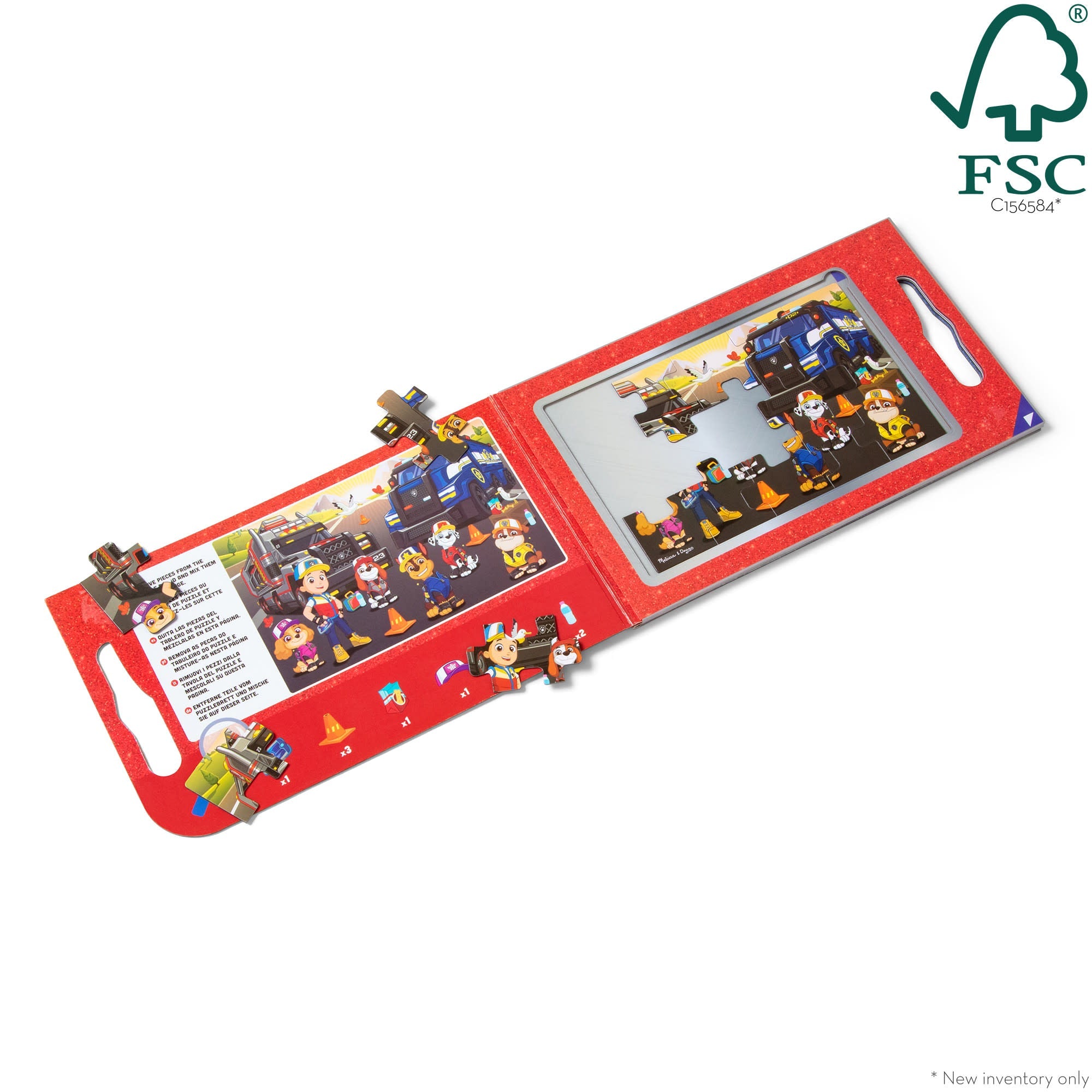 PAW Patrol Magnetic Jigsaw Puzzles - Big  Trucks