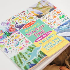 Reusable Sticker Pad - Under the Sea