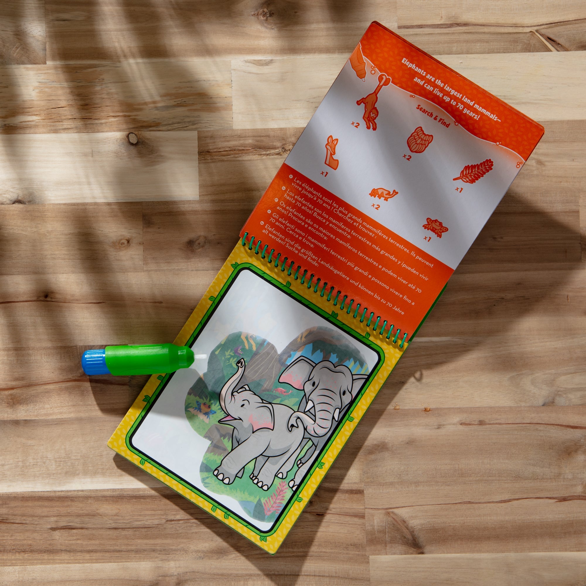 On the Go Water Wow! Water-Reveal Pad – Jungle