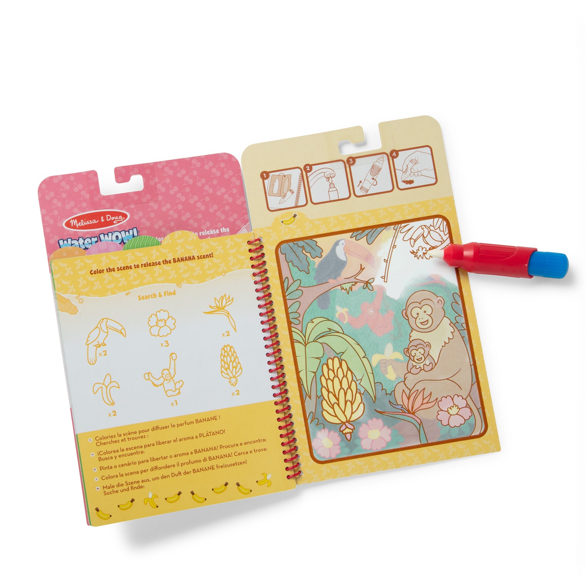 Scented Water WOW! Water-Reveal Pad - Fruit