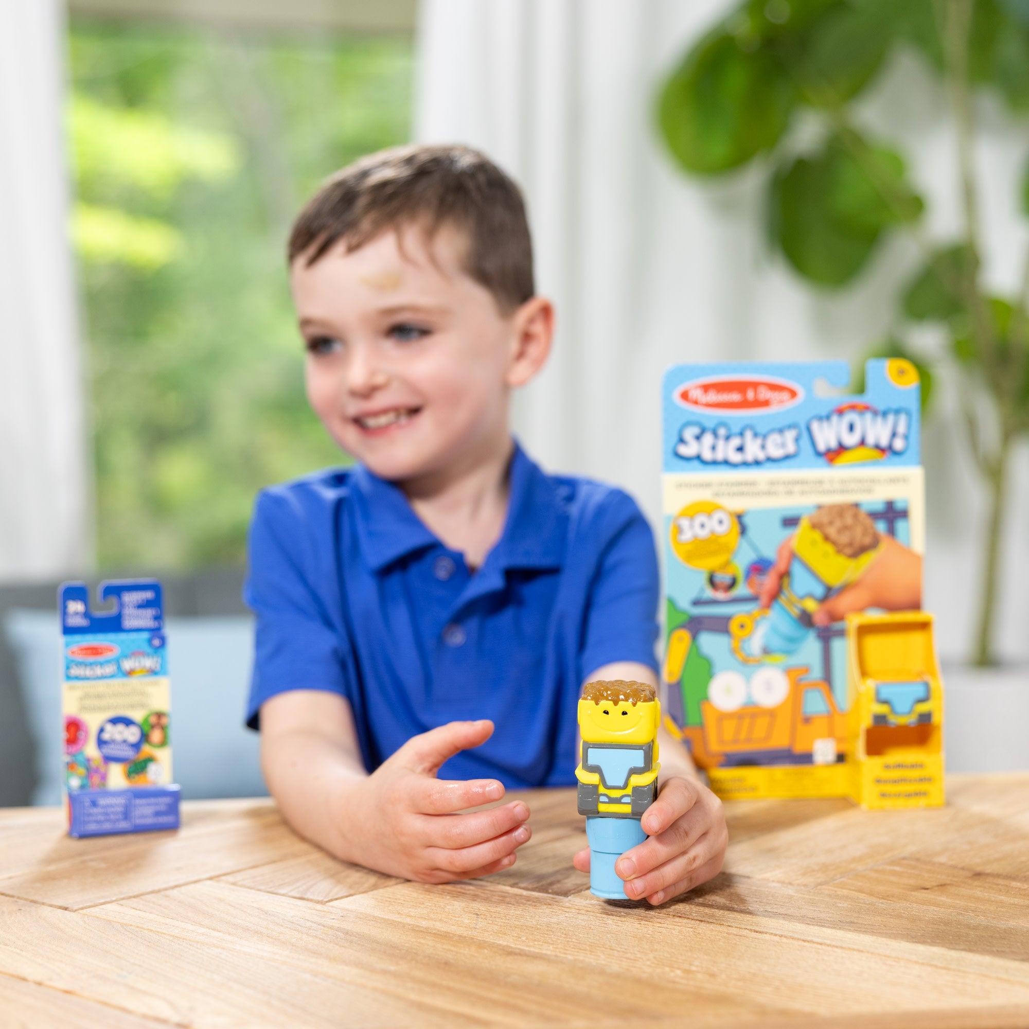 Sticker WOW!™ Activity Pad & Sticker Stamper - Bulldozer