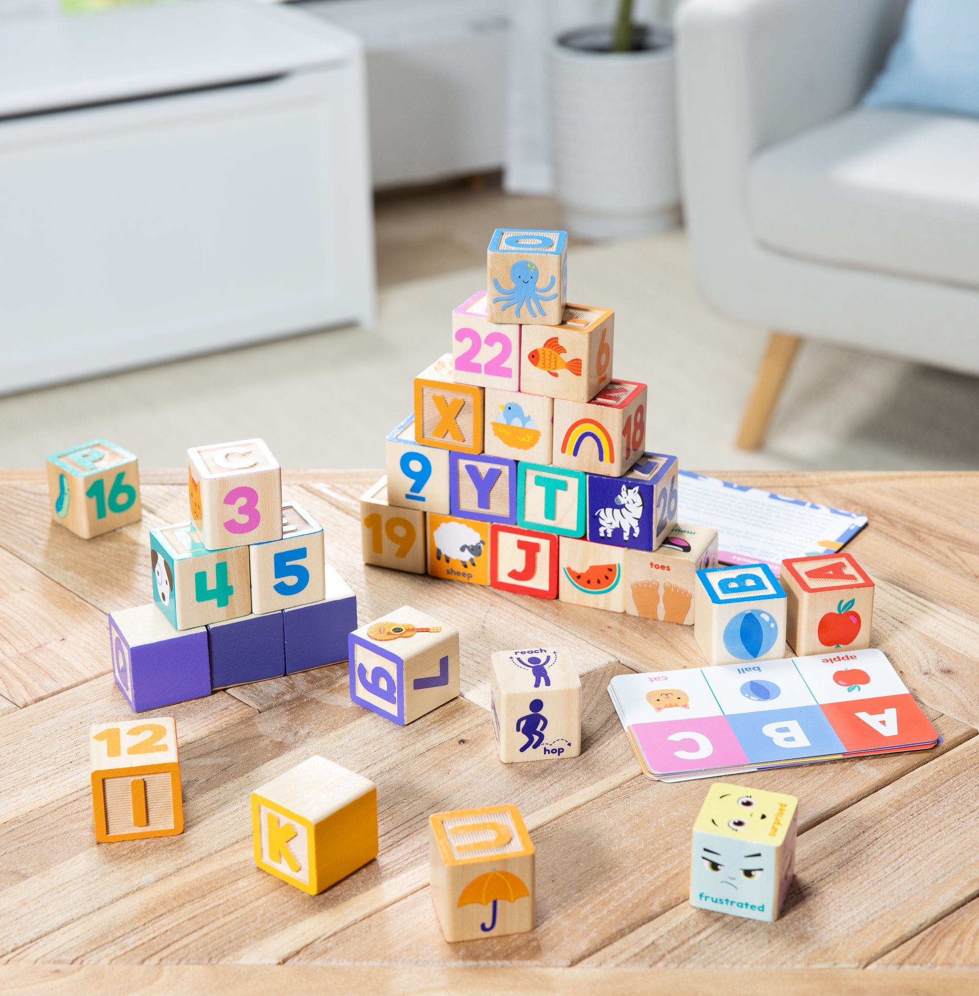 Ms. Rachel™  Wooden Learning Blocks
