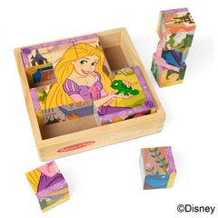 Disney Princess Wooden Cube Puzzle