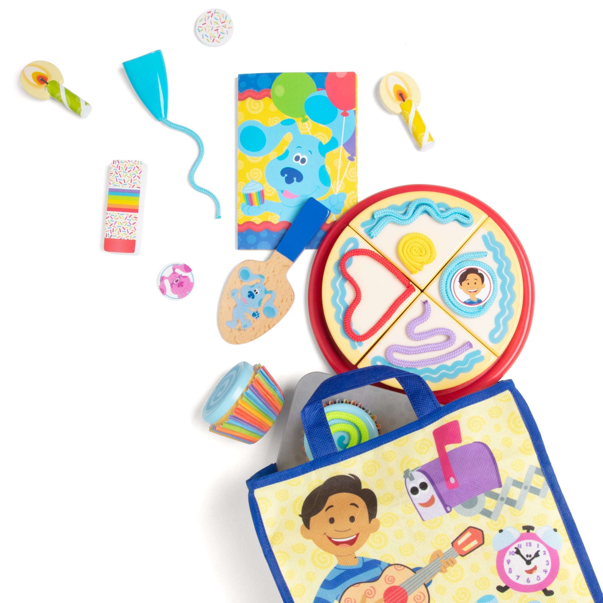 Blue's Clues & You! Wooden Birthday Party Play Set