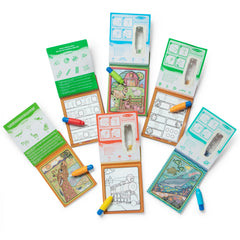 Water WOW! 6-Pack – Animals, Vehicles, Alphabet, Numbers, Safari, Under the Sea