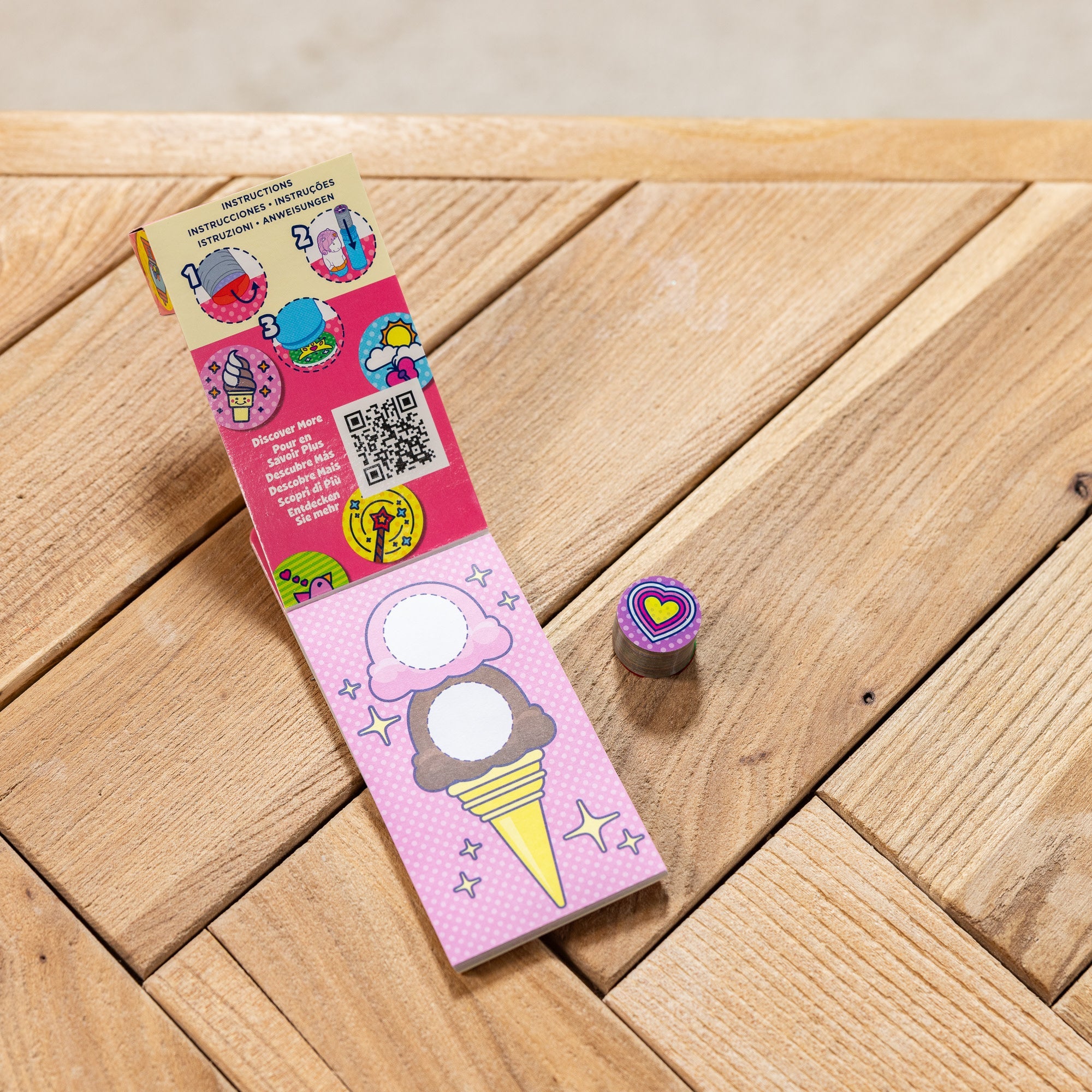 Sticker WOW!™ Mini Activity Pad and Refill Stickers 4-Pack (Dinosaur, Pets, Favorite Things, Surprise Pack 1) - Stamper Not Included