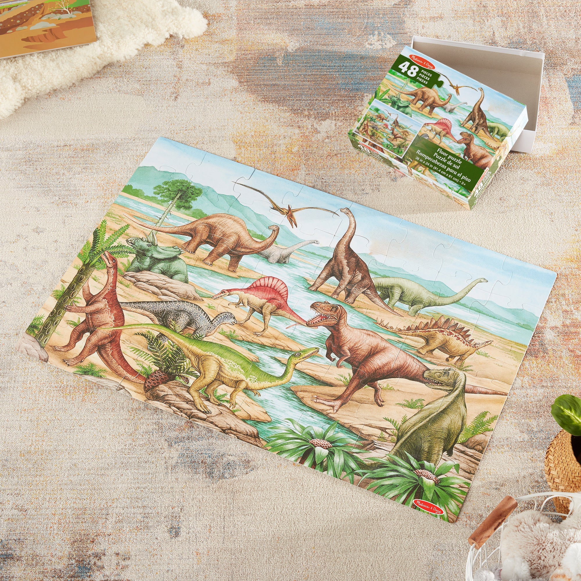 Dinosaurs Floor Puzzle - 48 Pieces
