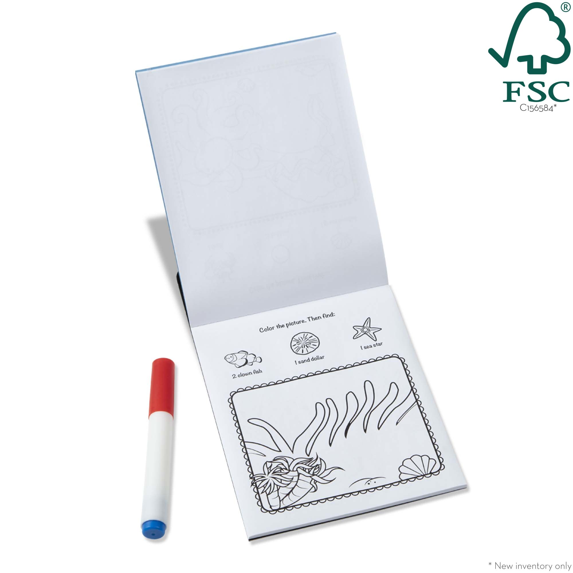 On the Go™ ColorBlast Color Reveal Pad – Sea Life