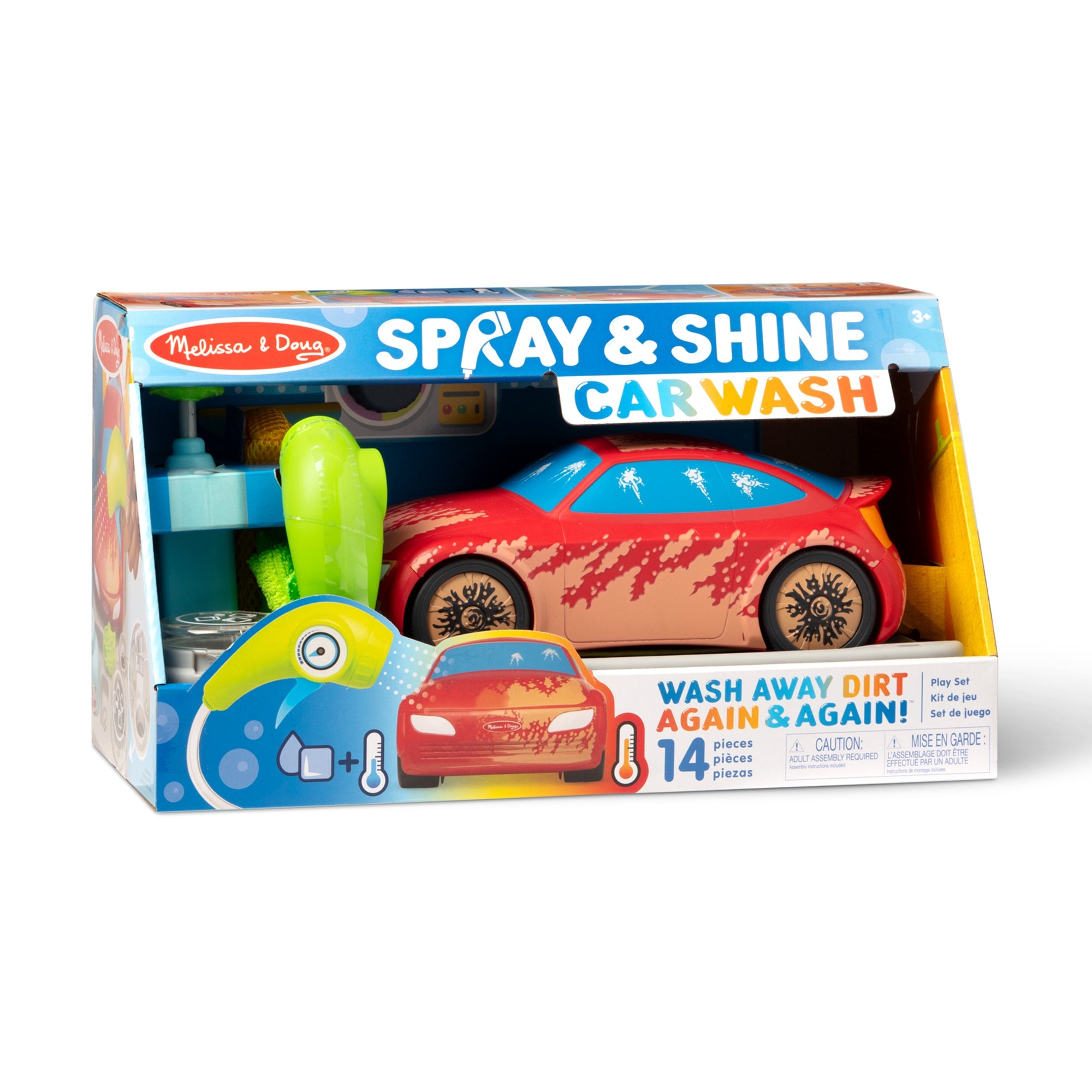 Spray & Shine Car Wash Play Set