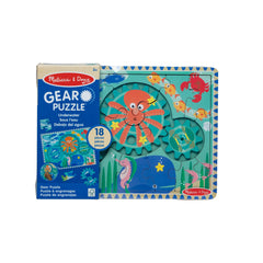 Wooden Underwater Gear Puzzle – 18 Pieces