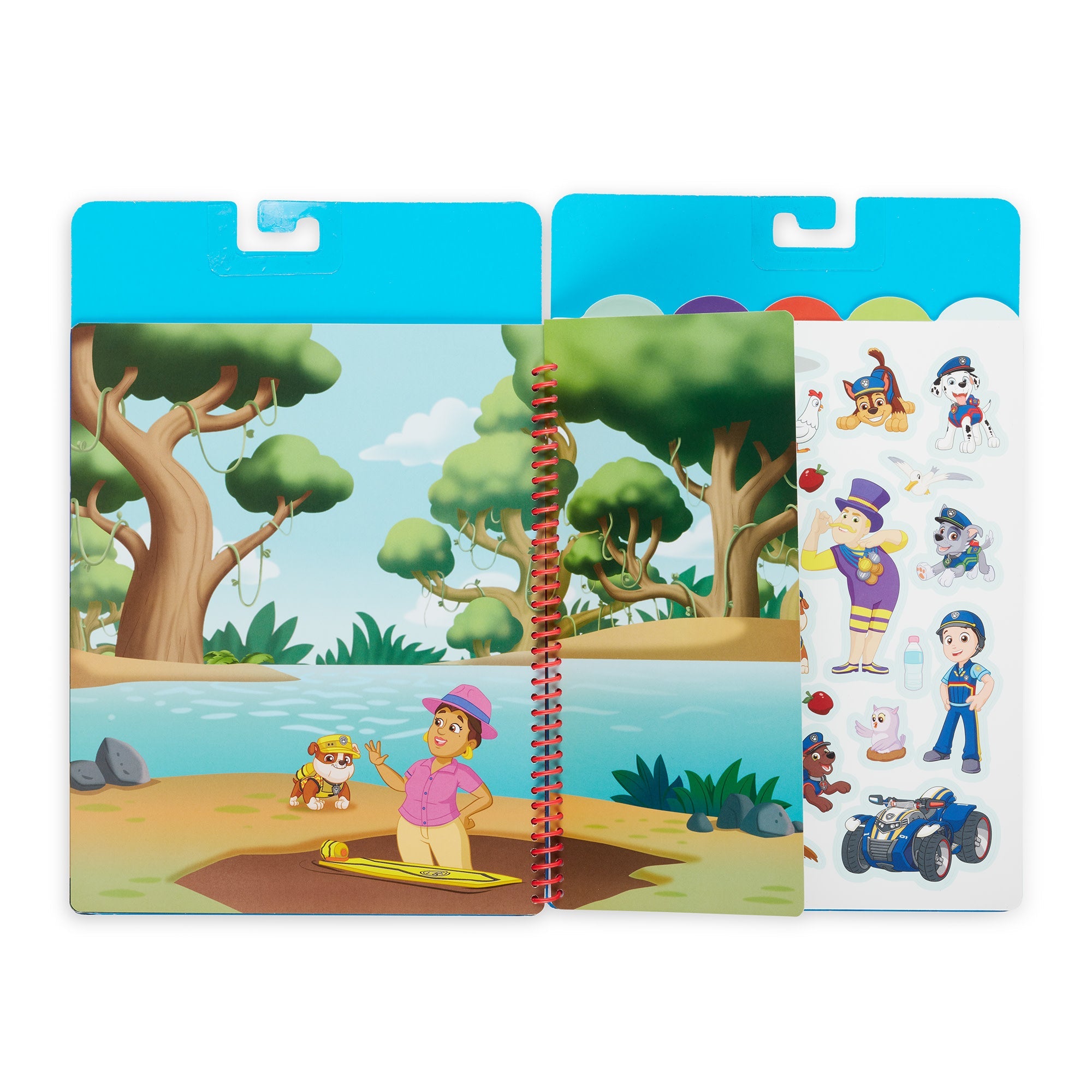 PAW Patrol Restickable Stickers Flip-Flap Pad - Ultimate Rescue