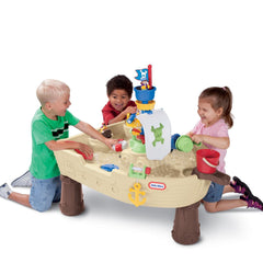 Anchors Away Pirate Ship – Water Play Table with Cannon, Spinner & Splashing Fun