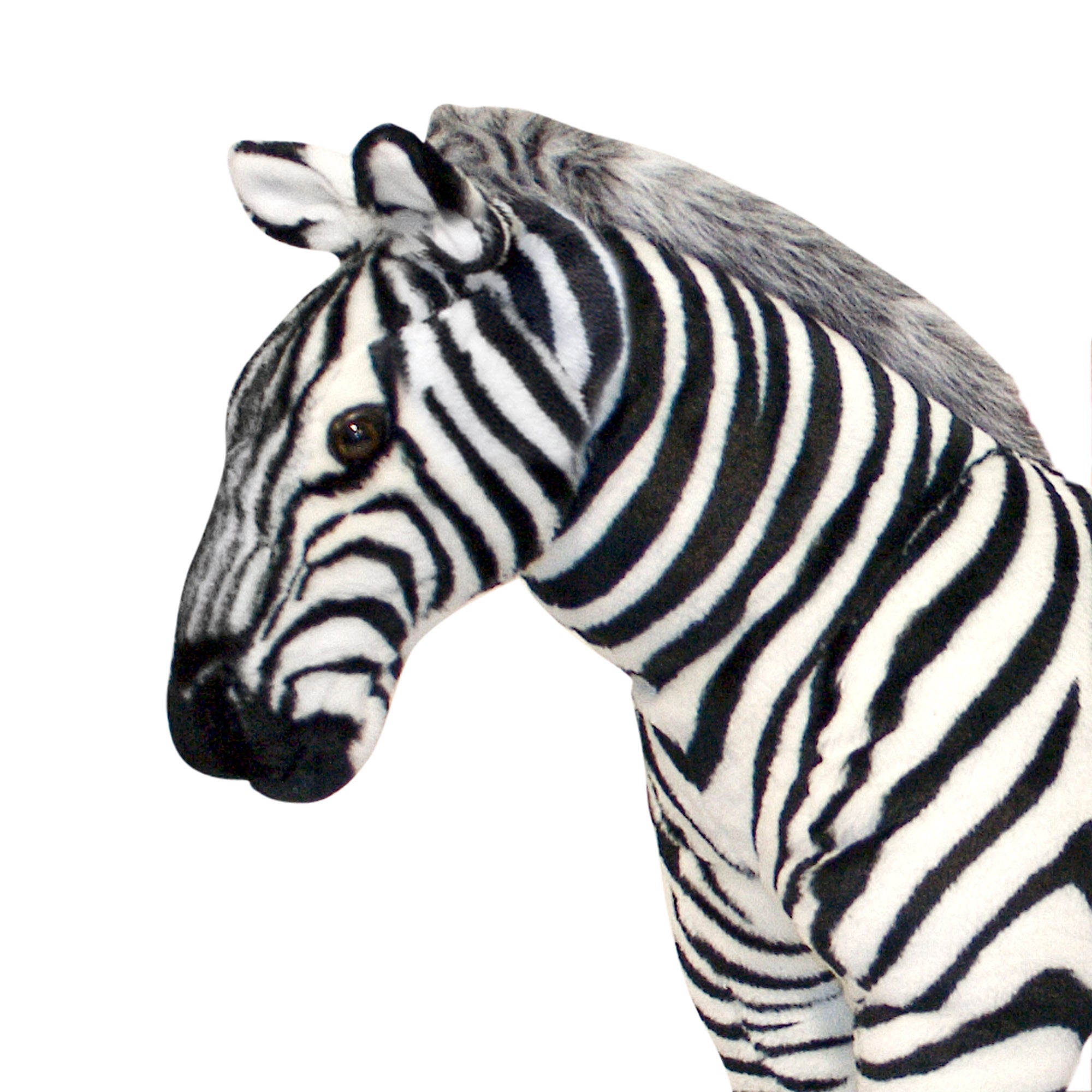 Zebra Lifelike Plush Stuffed Animal