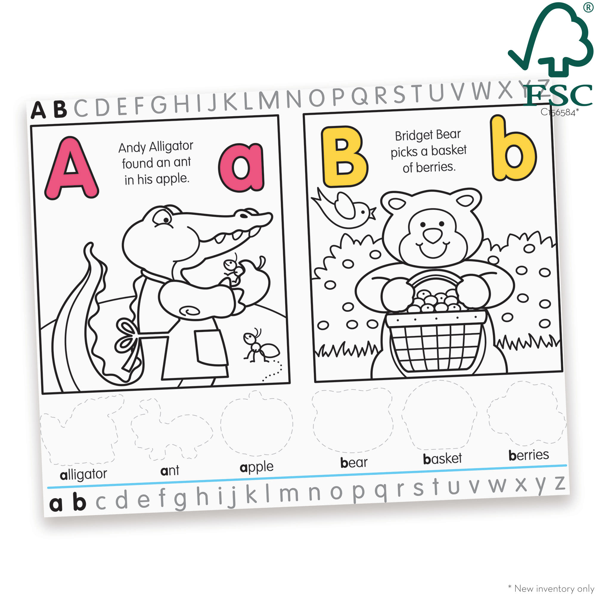 Alphabet Activity Sticker Pad