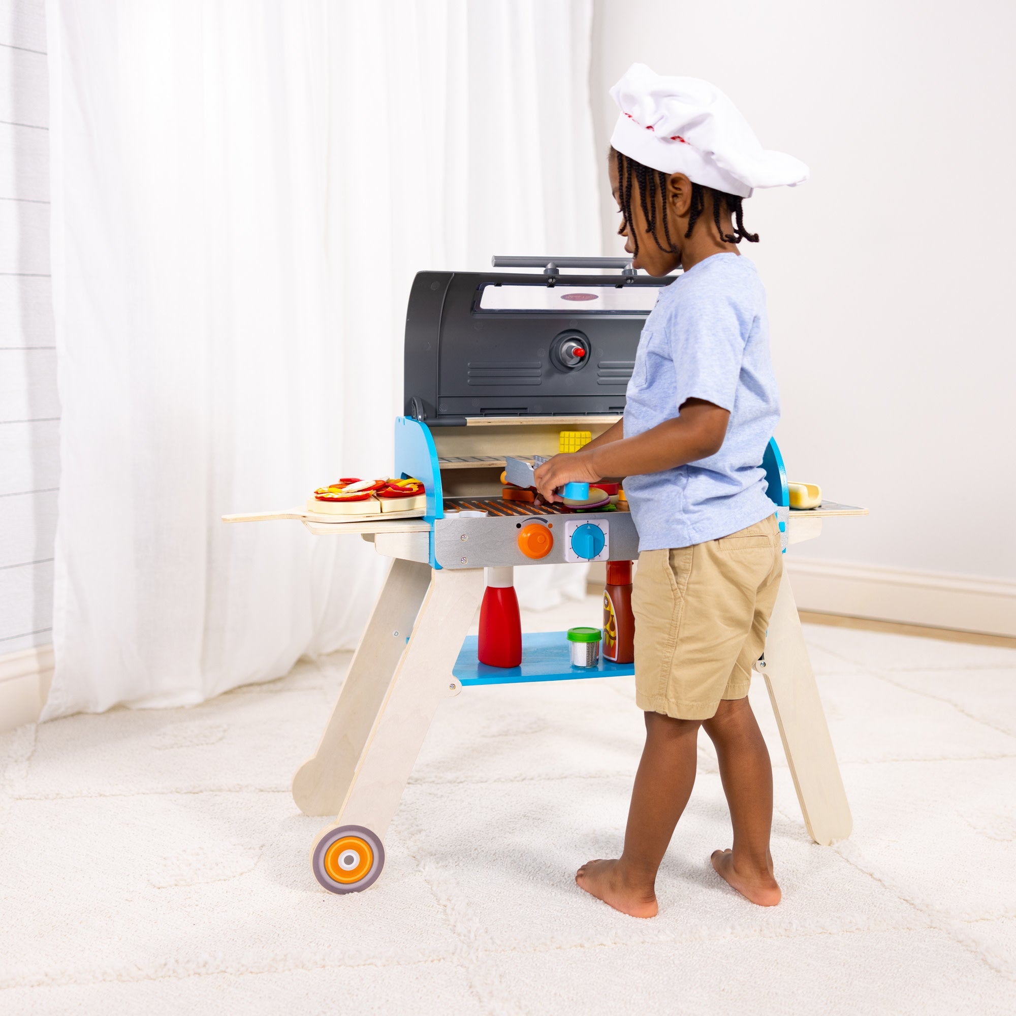 Deluxe Grill & Pizza Oven Play Set