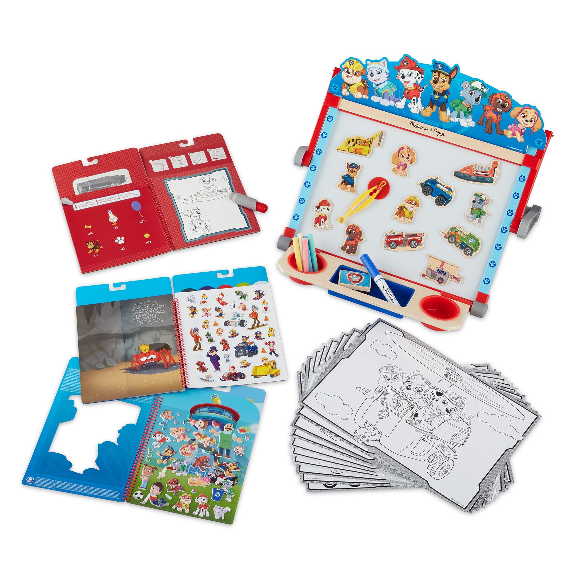 PAW Patrol Restickable Puffy Stickers - Adventure Bay