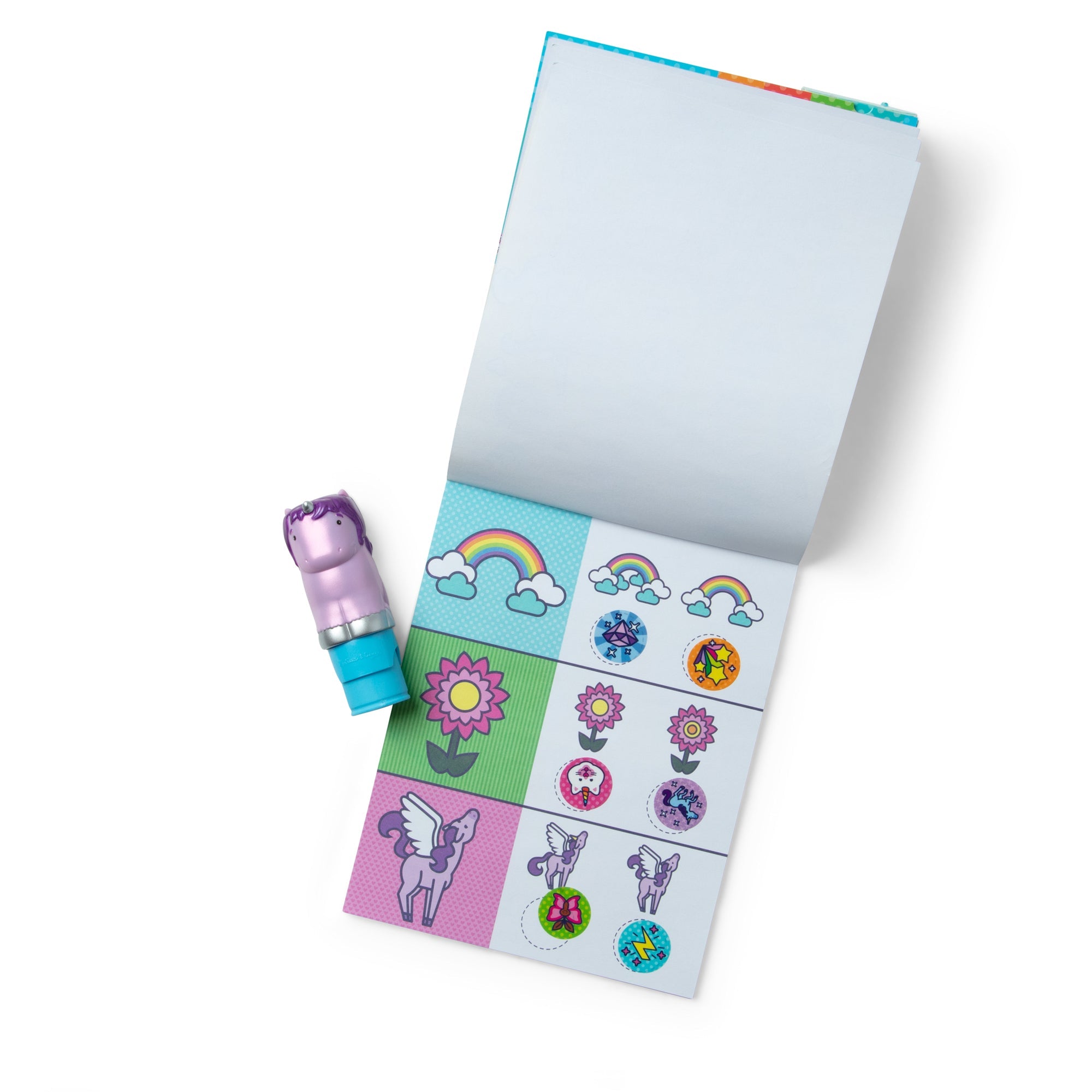 Sticker WOW!™ Activity Pad & Sticker Stamper - Purple Unicorn