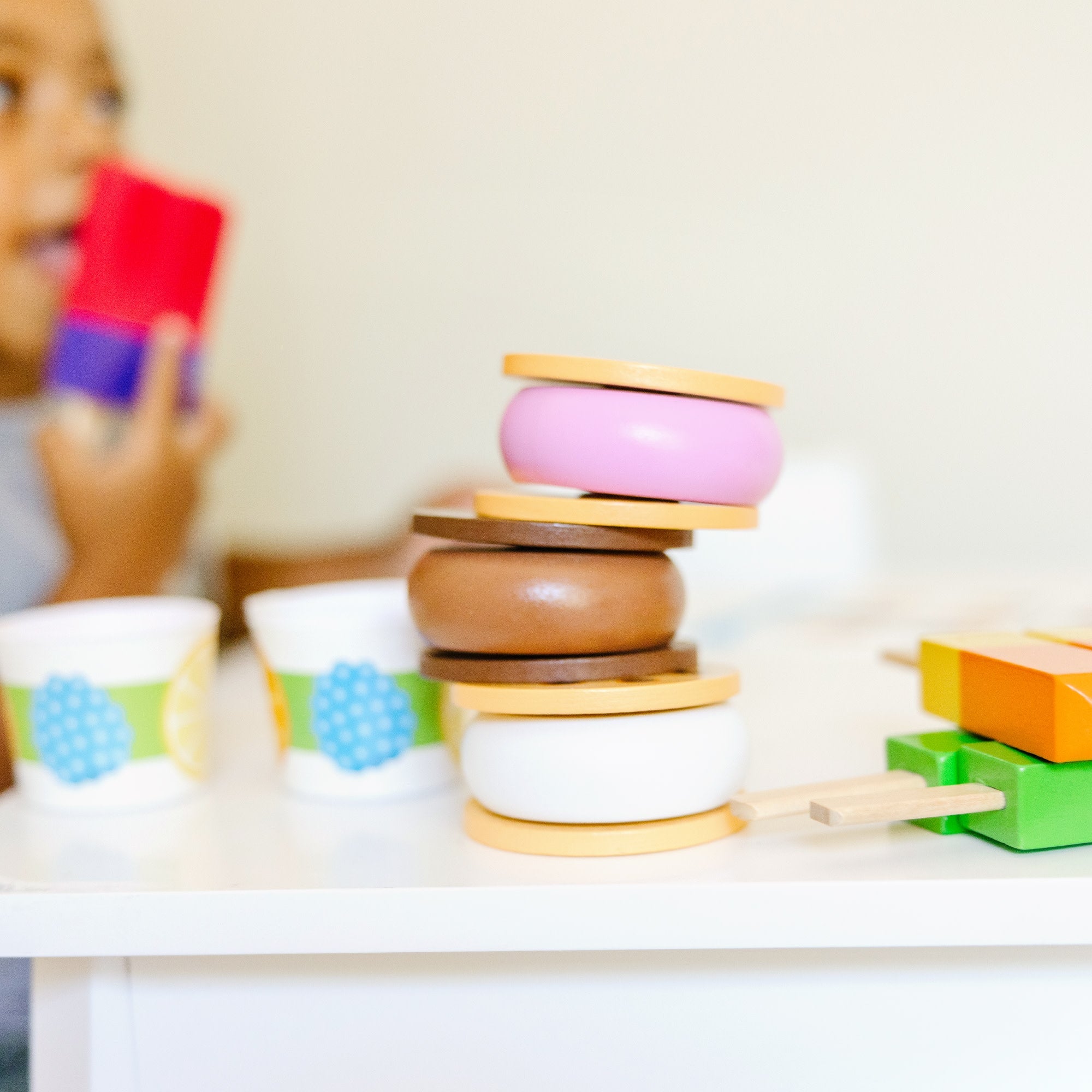 Wooden Frozen Treats Play Set