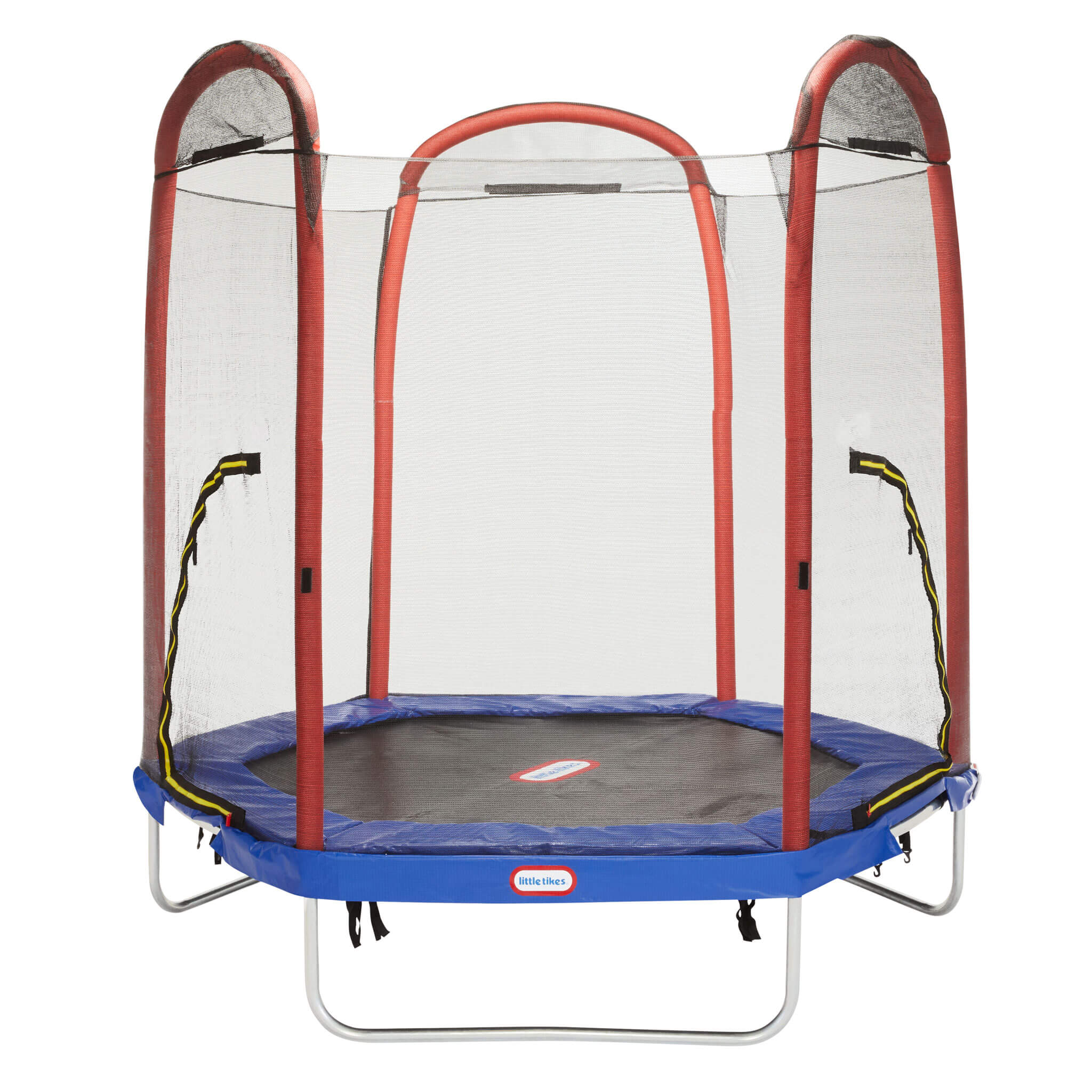 Climb 'n Slide 7ft Trampoline™ with Enclosure & Slide
