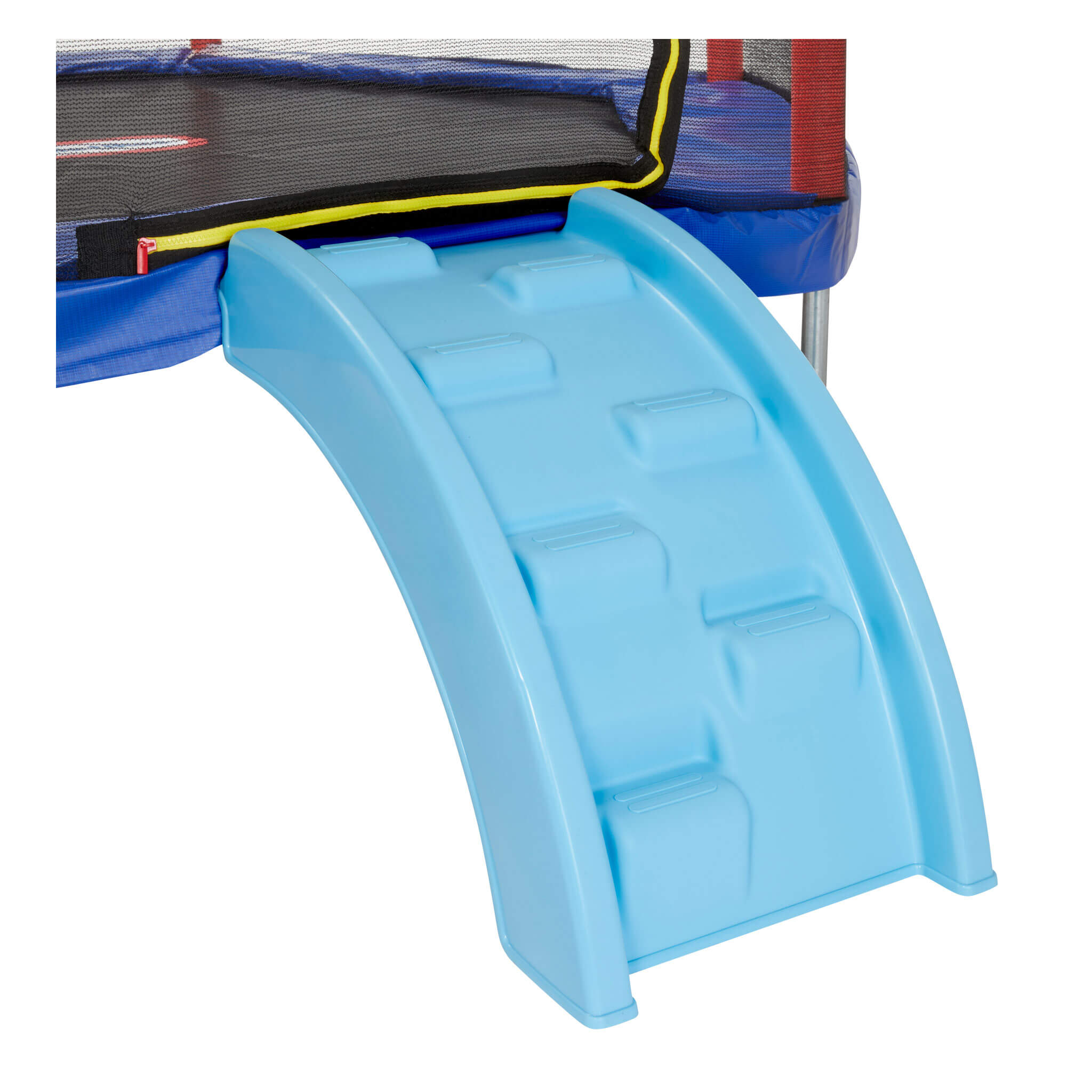 Climb 'n Slide 7ft Trampoline™ with Enclosure & Slide