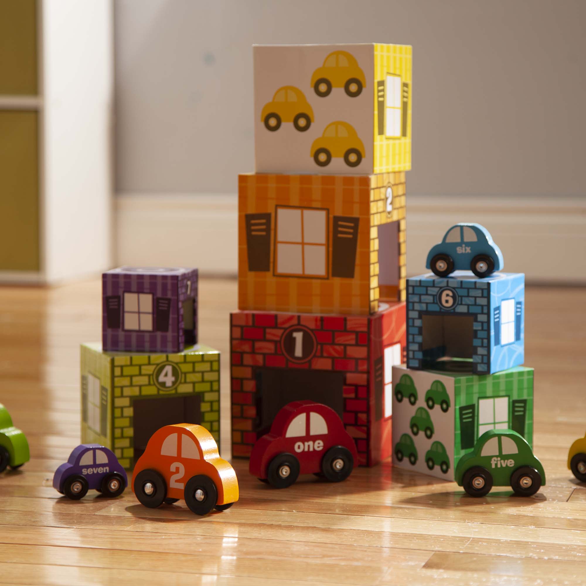 Nesting & Sorting Garages & Cars