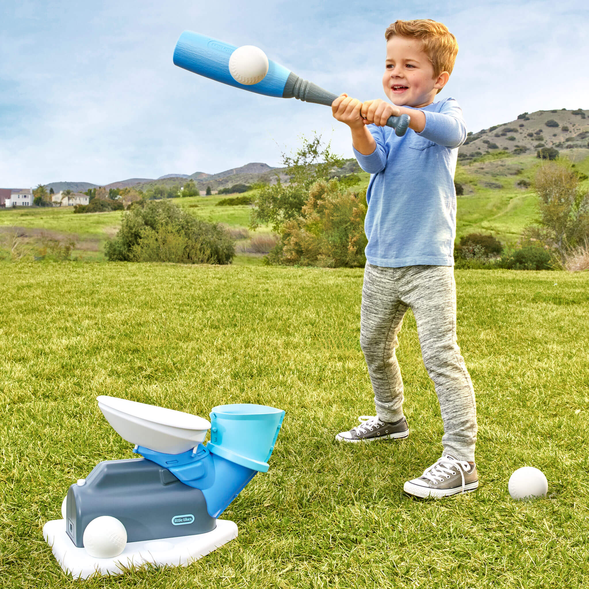 2-in-1 Pop 'n Pitch Trainer – Automated Pitching Machine