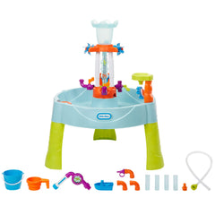 Flowin' Fun Water Table – Interactive Water Playset with Pipes, Fittings & Faucets