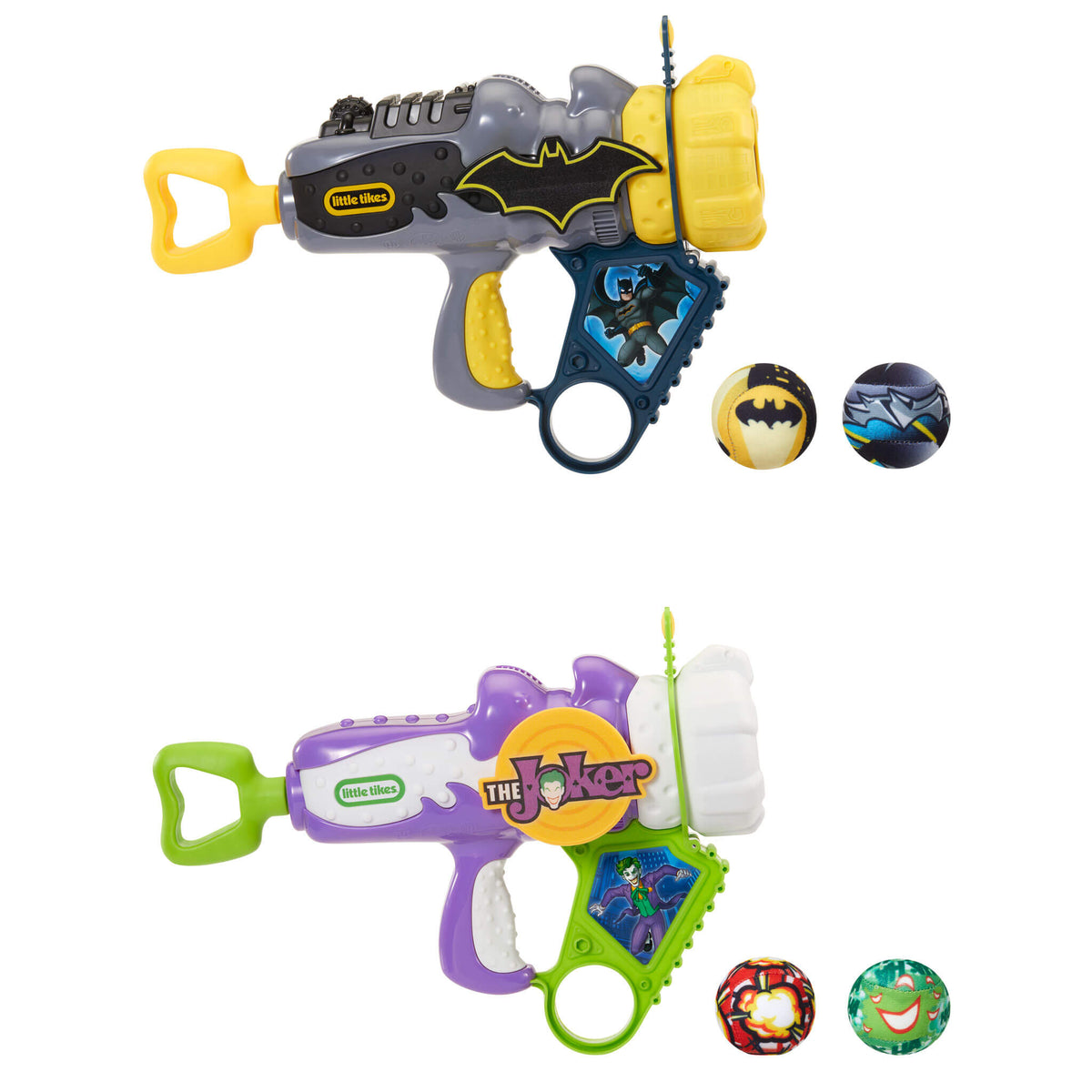 Batman™ & The Joker™  Boom Blaster 2-Pack – DC Superhero Launchers for Kids