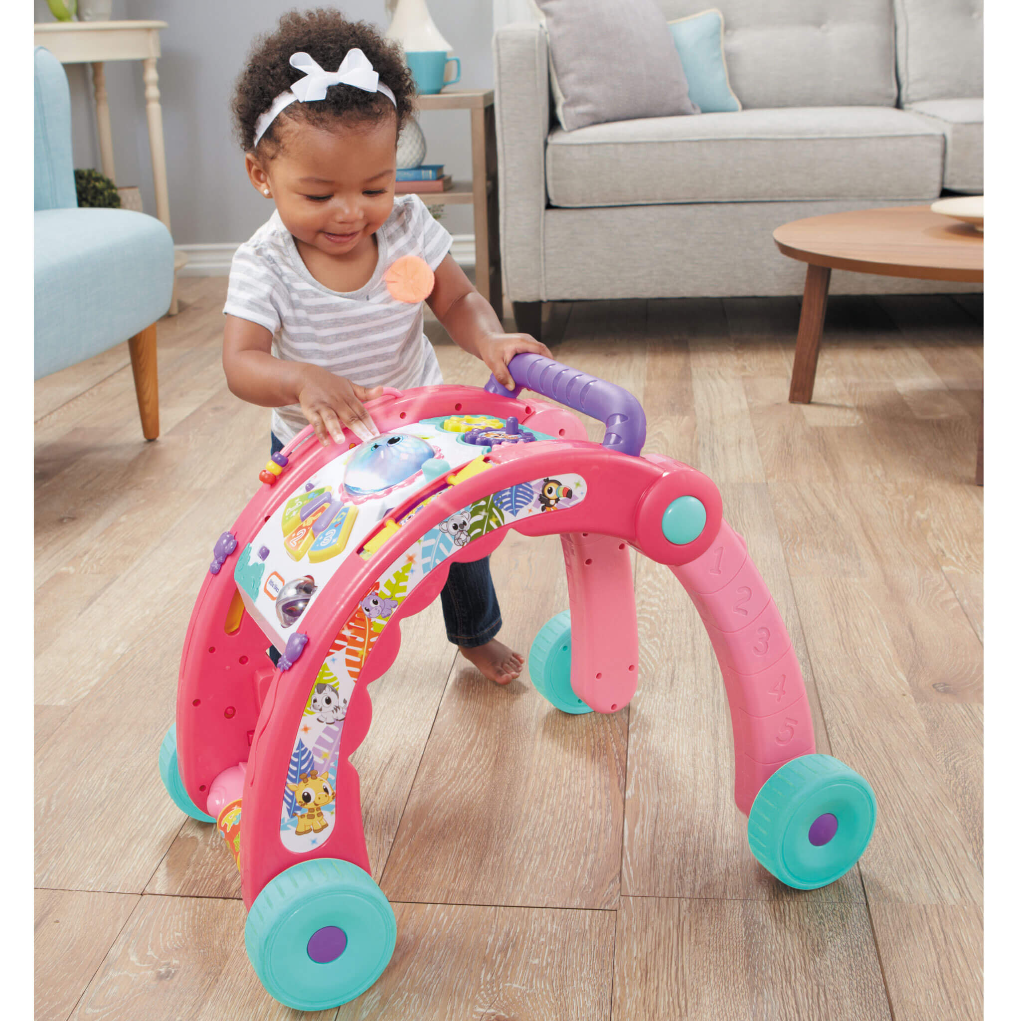 Light 'n Go 3-in-1 Activity Walker™ - Pink