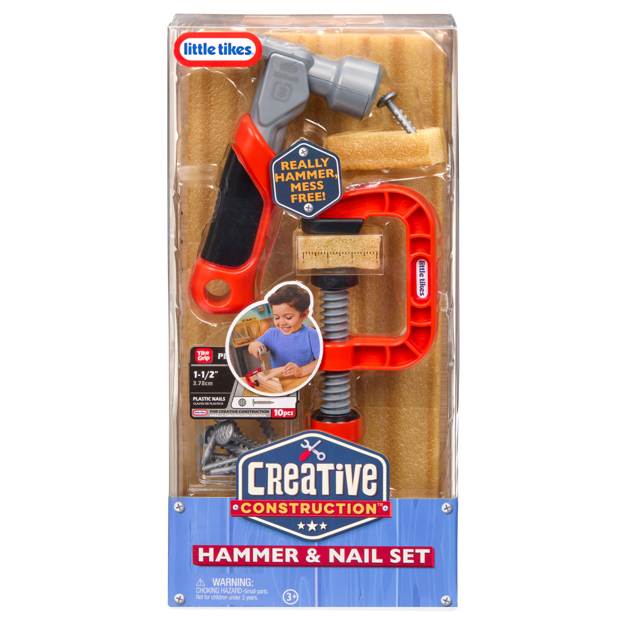 Creative Construction™ Hammer and Nail Set