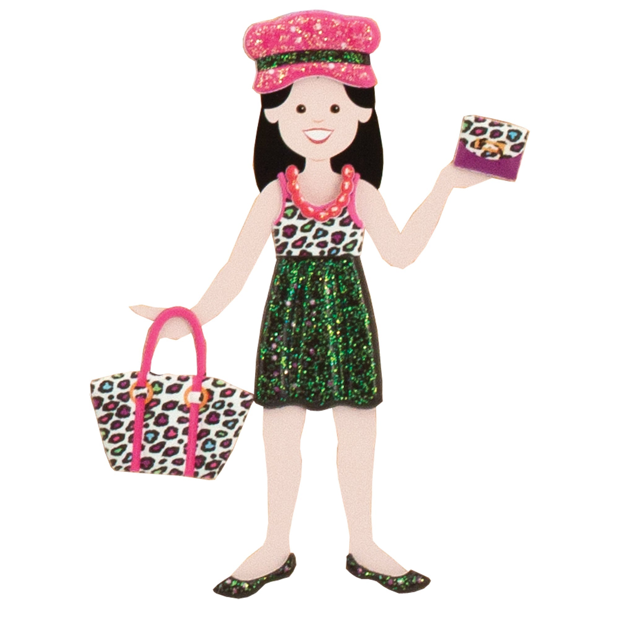 Puffy Sticker Activity Book - Day of Glamour