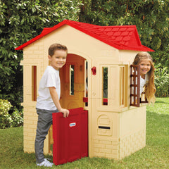 Cape Cottage Playhouse Tan – Indoor & Outdoor Playhouse