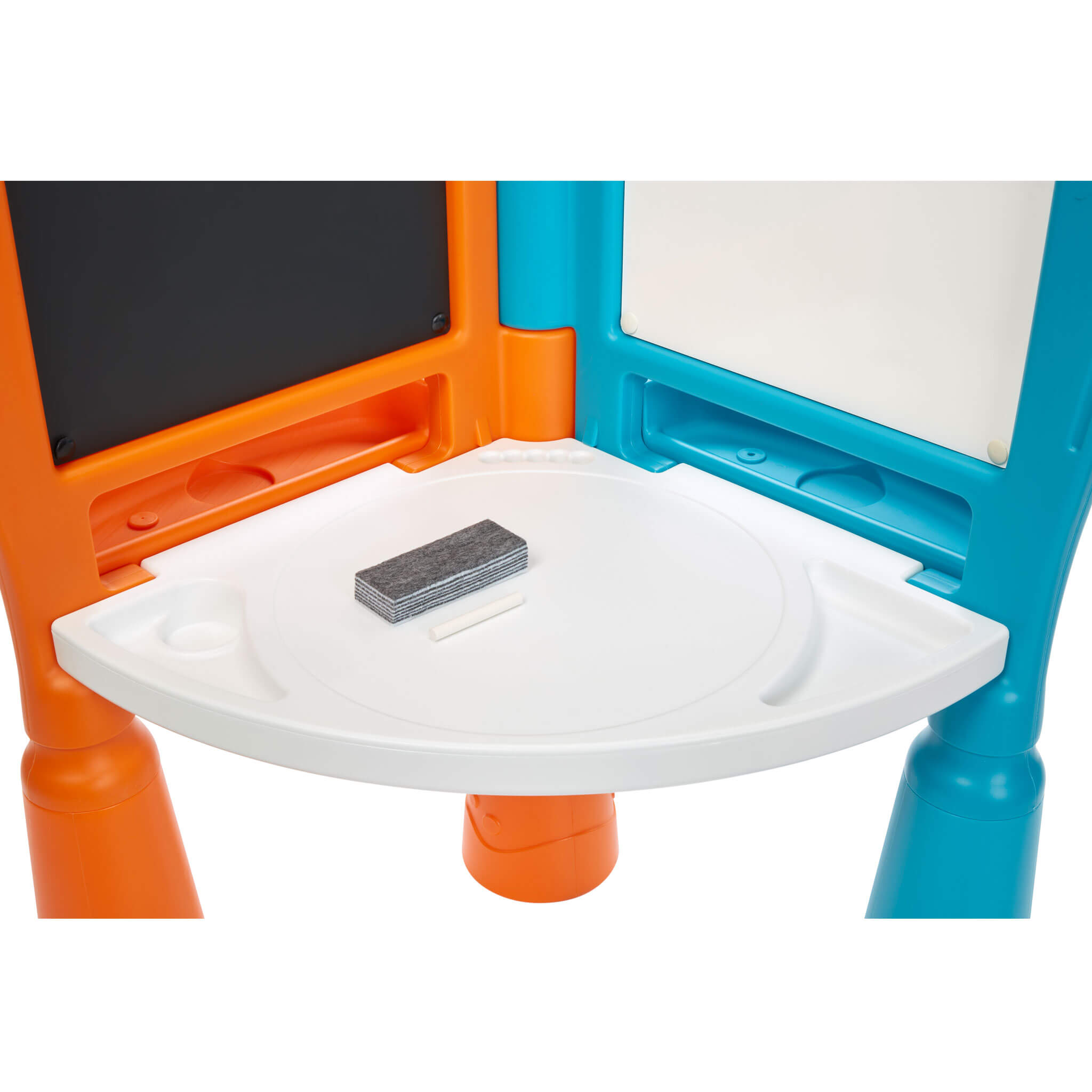 2-in-1 Drawing Table – Easel, Chalkboard, & Dry-Erase Board