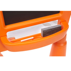 2-in-1 Drawing Table – Easel, Chalkboard, & Dry-Erase Board