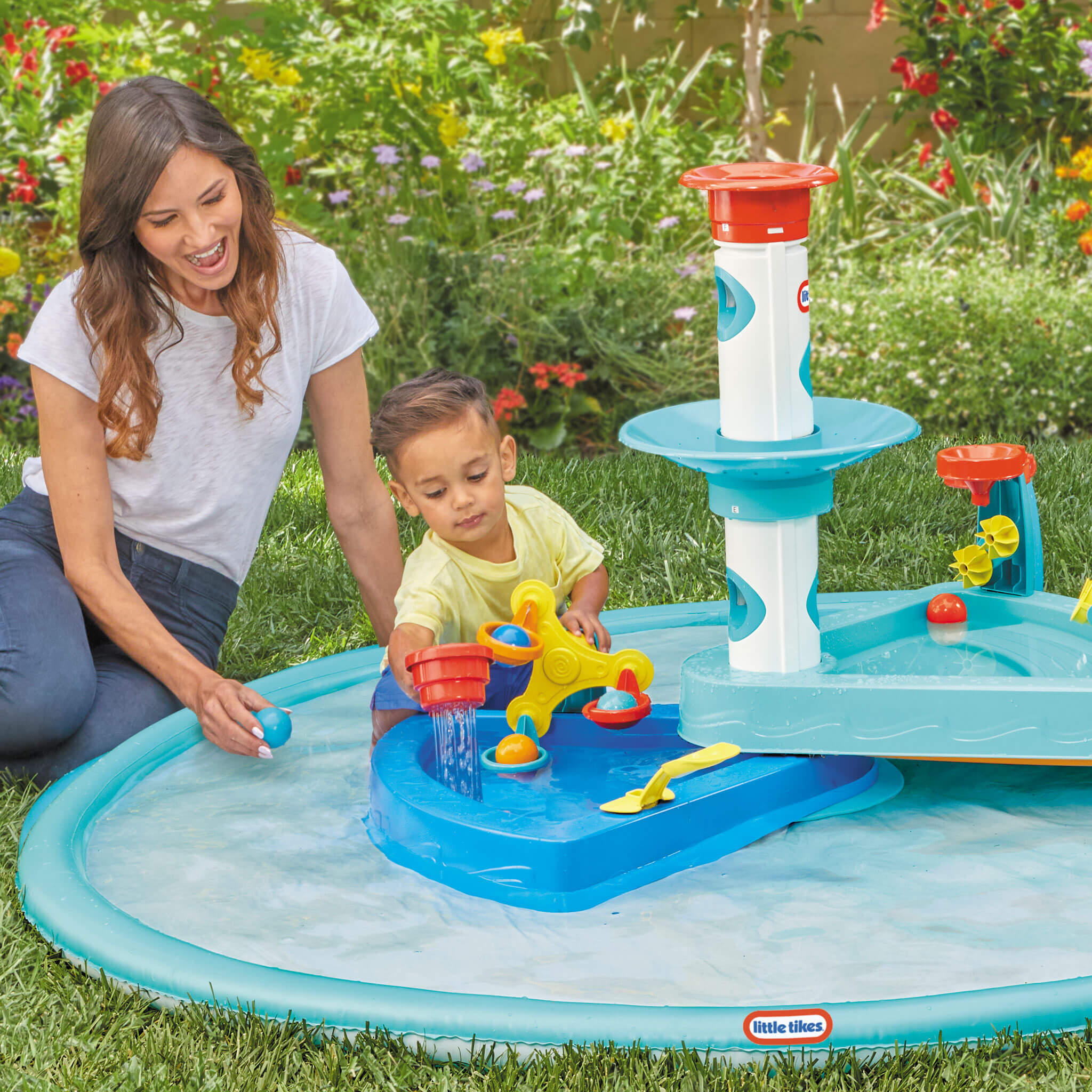 3-in-1 Splash 'n Grow Water Table – Adjustable Heights, Splash Pad & Fun Accessories