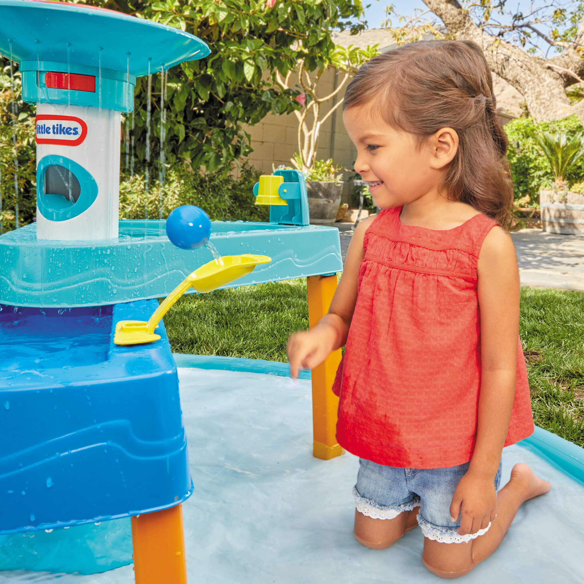 3-in-1 Splash 'n Grow Water Table – Adjustable Heights, Splash Pad & Fun Accessories