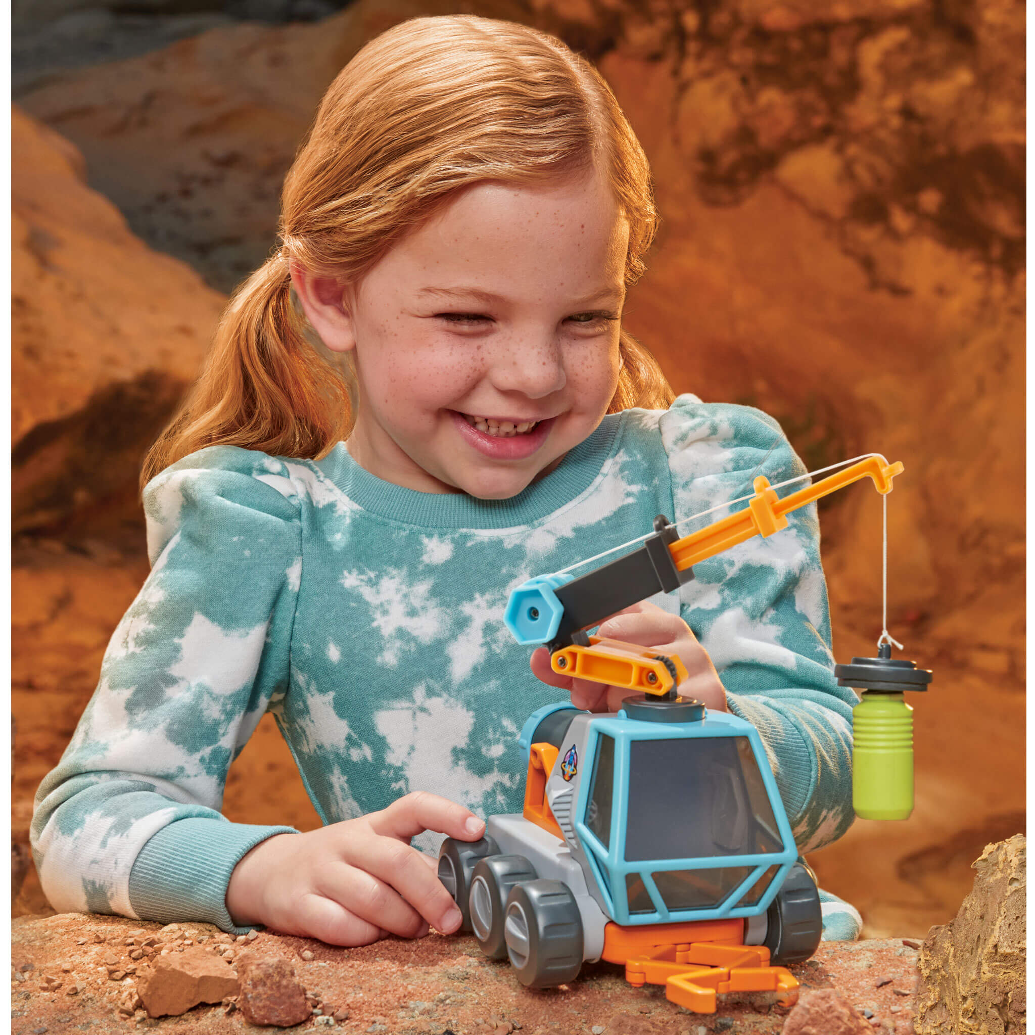 Big Adventures ™ Moon Microscope Space Rover