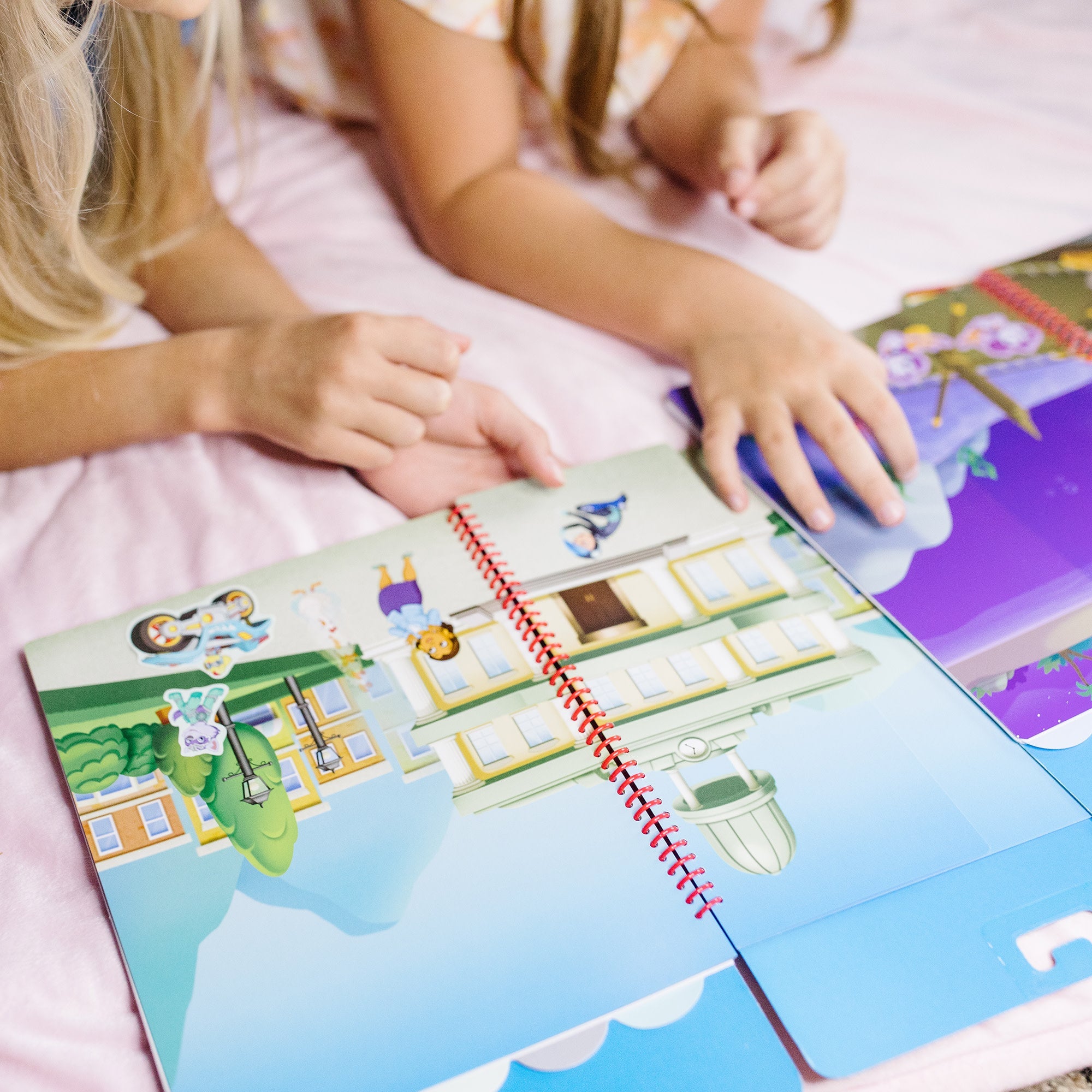 PAW Patrol Restickable Stickers Flip-Flap Pad - Classic Missions