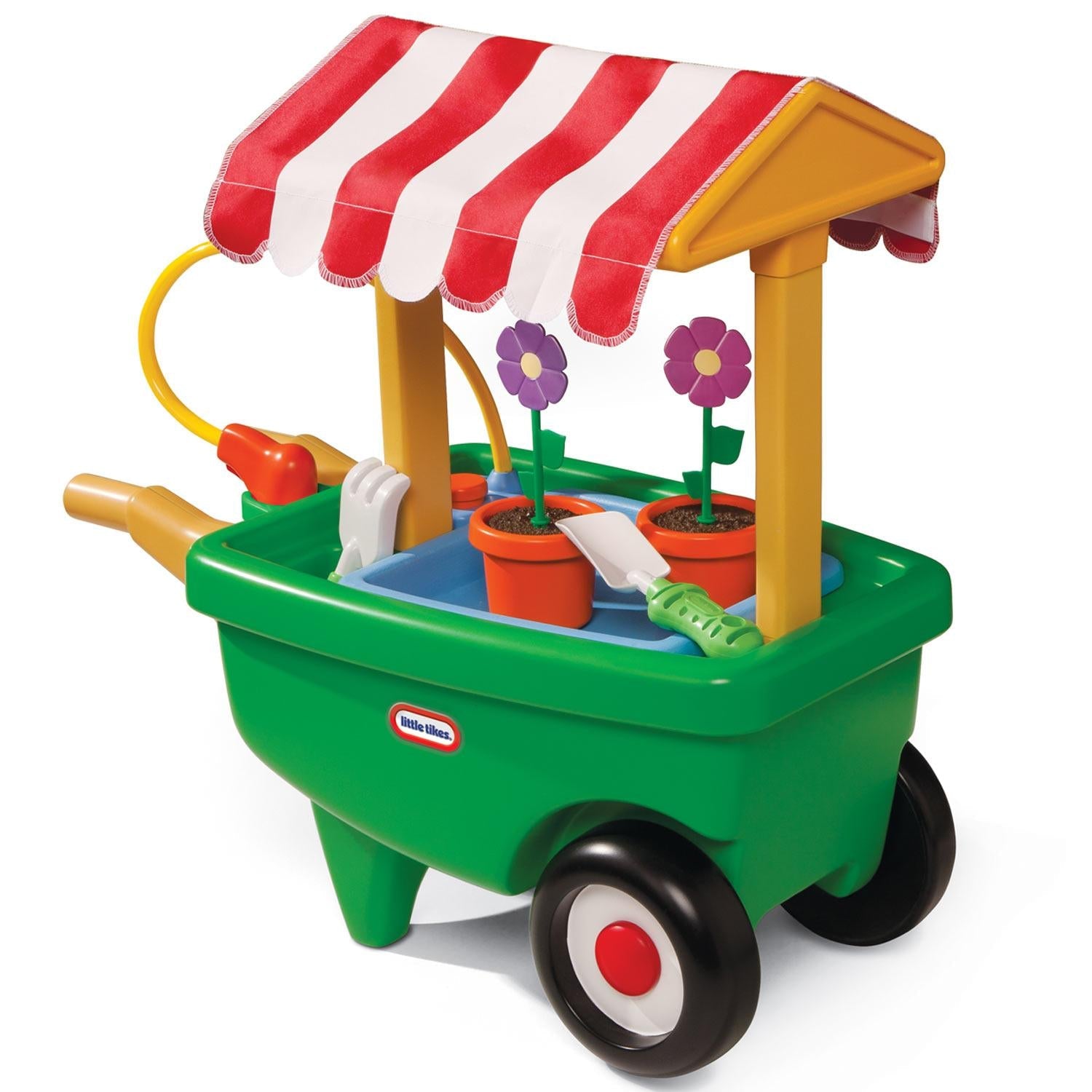 2-in-1 Garden Cart & Wheelbarrow – Gardening Playset